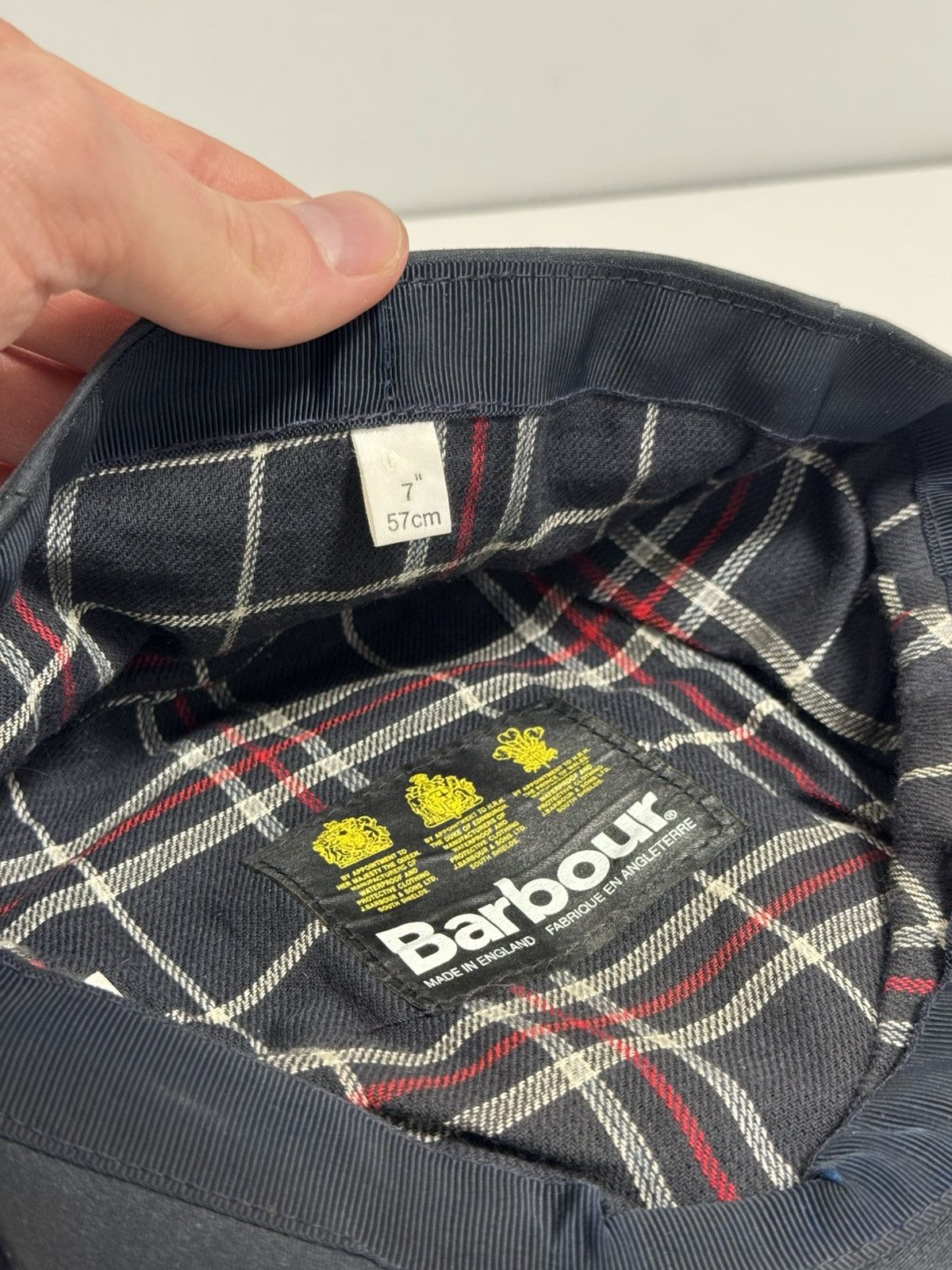 Barbour Barbour Vintage Y2K style Hype Hat/Cap Waxed Size ONE SIZE - 4 Thumbnail