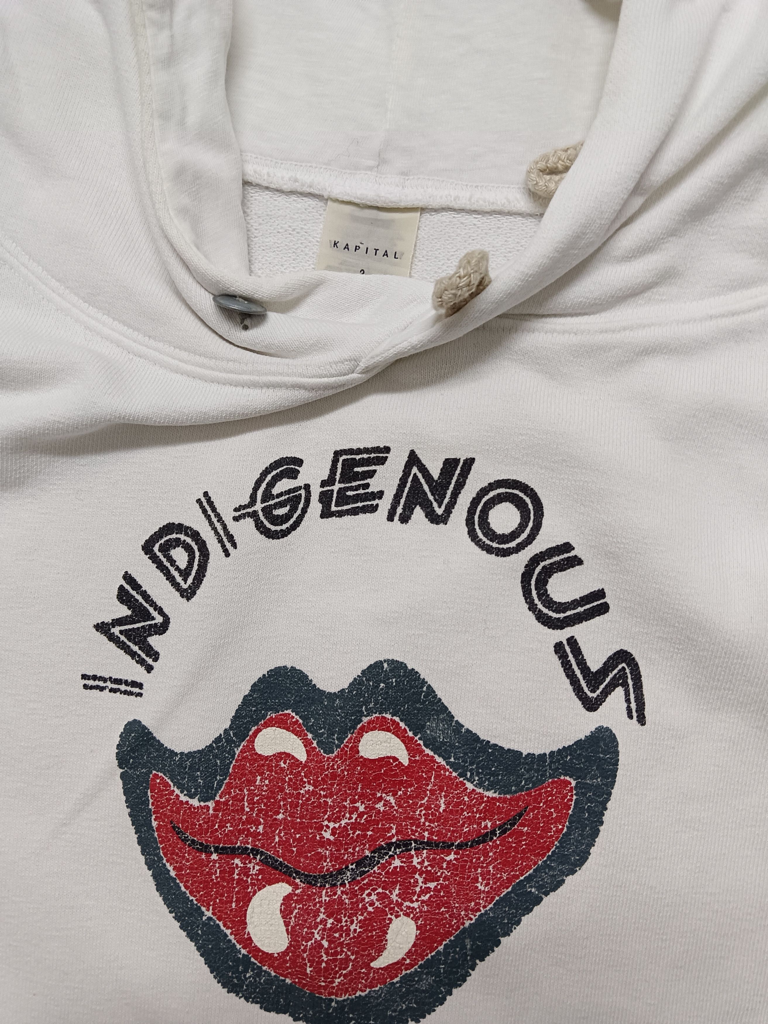 Kapital 💥Very Rare💥 Kapital Indigenous Big Hood Hoodie Size US M / EU 48-50 / 2 - 3 Thumbnail