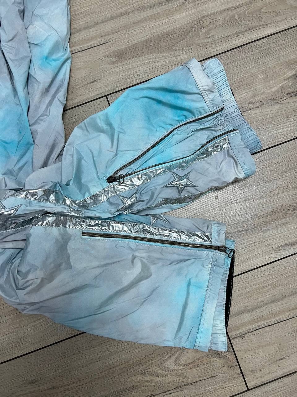 JET SET Jet Set Ski Snow Pants Metal Colour Stars Belted Size 2 / M Size 26" / US 2 / IT 38 - 2 Thumbnail