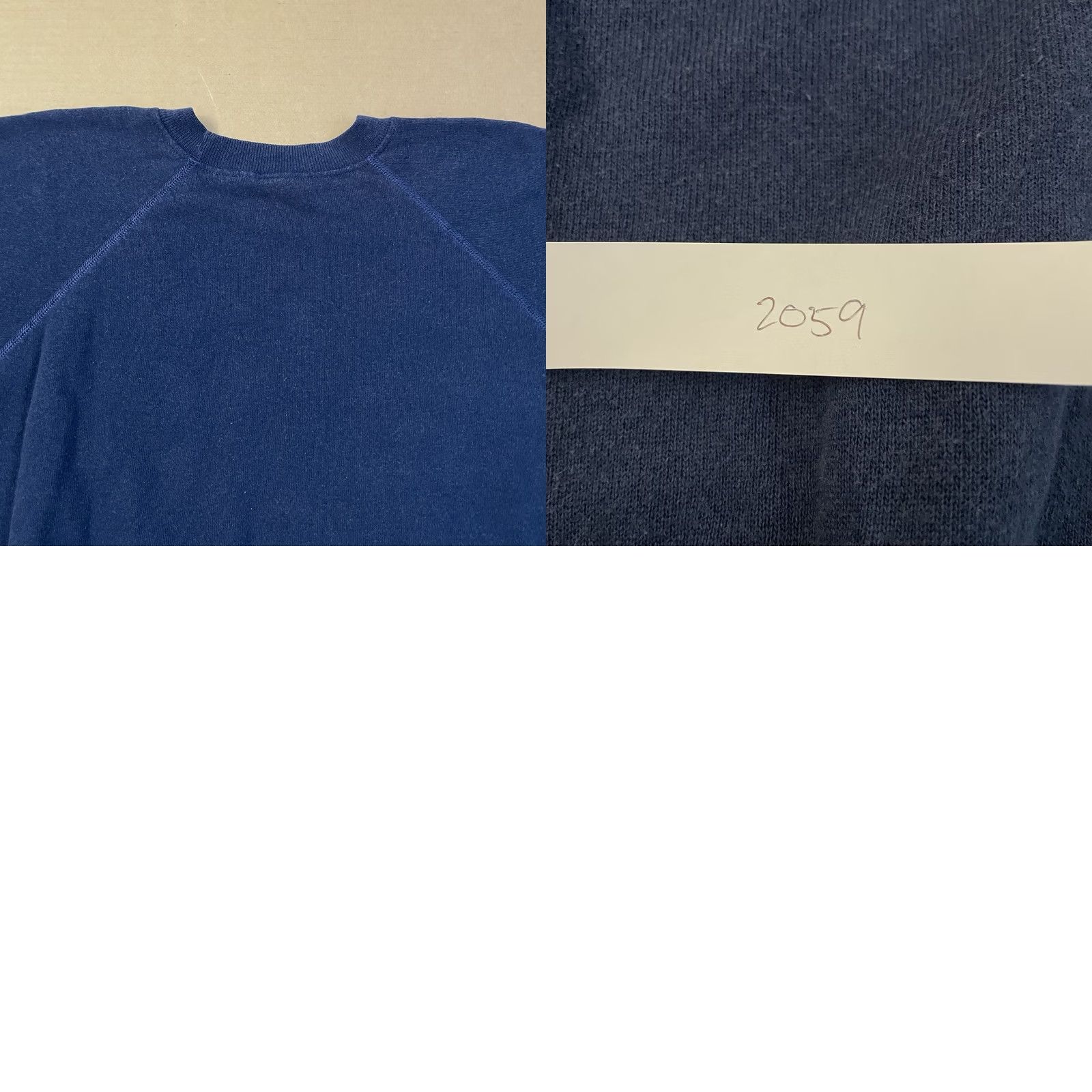 Hanes VINTAGE Hanes Sweatshirt XL Wisconsin Blue School Lawrence Lawson Elementary Spart 90s Retro Crew Neck Pullover Men Boys Size US XL / EU 56 / 4 - 8 Thumbnail