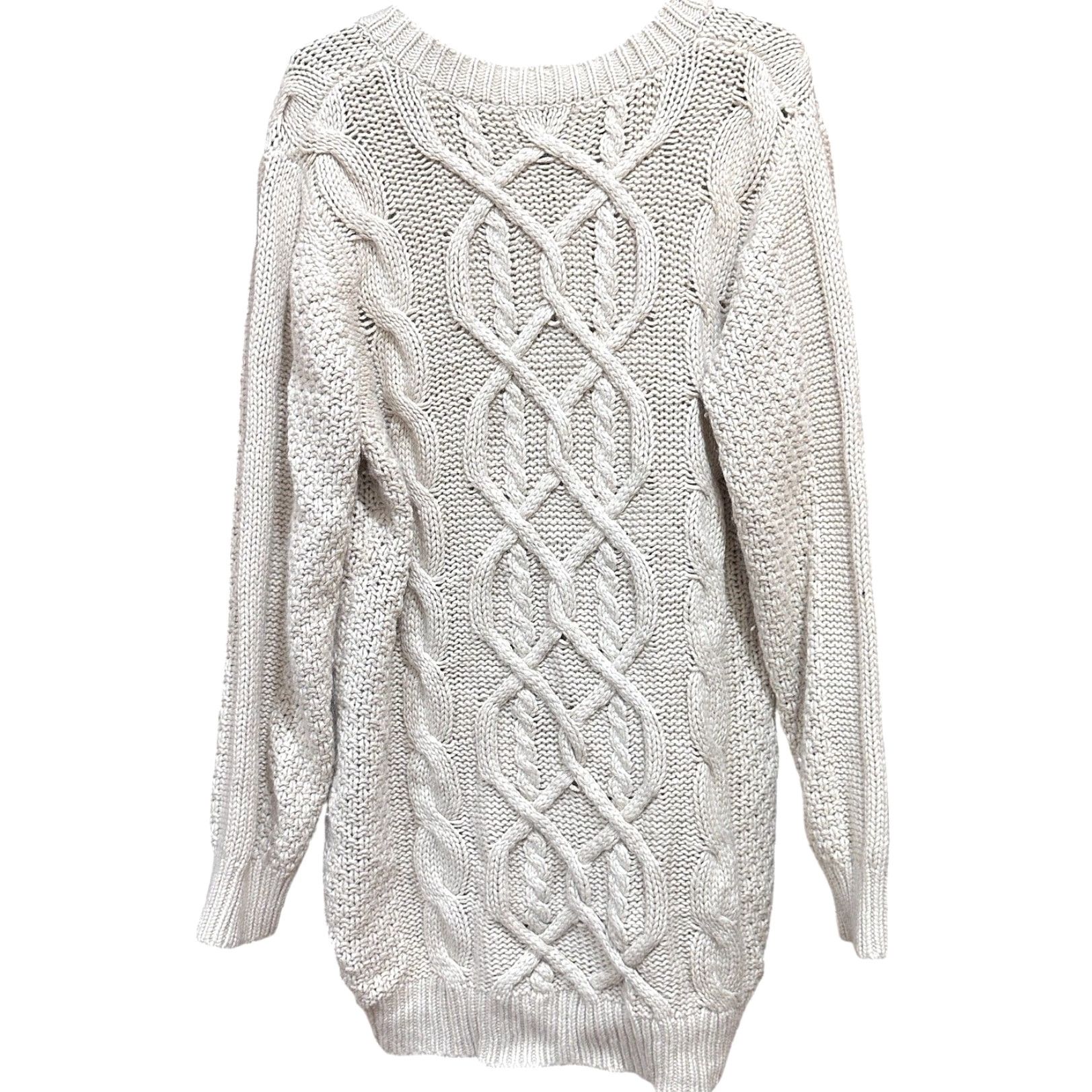 Soft Surroundings Soft Surroundings Sweater Womens M Cream Silk Nylon Angora Pilling Pullover Casual Winter Womens Size M / US 6-8 / IT 42-44 - 3 Thumbnail