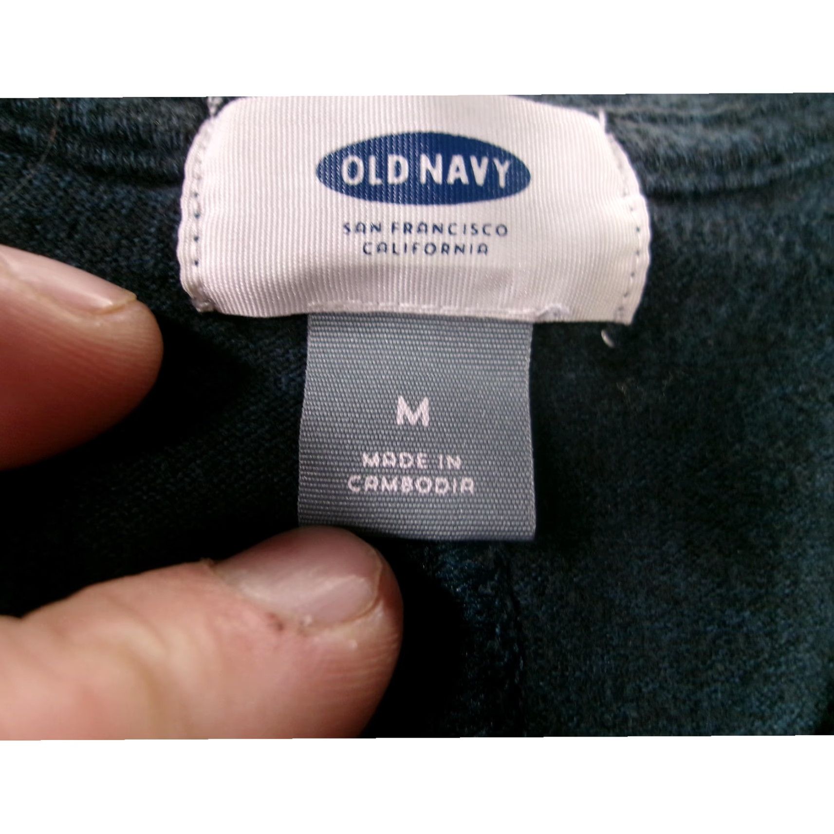 Old Navy Old Navy Top Womens Grey Dolman Sleeve V-Neck Casual Ch ic 3/4 Sleeve Knit Knit Top M Casual Womens Grey Dolman Sleeve V-Neck Pullover Size M / US 6-8 / IT 42-44 - 7 Thumbnail