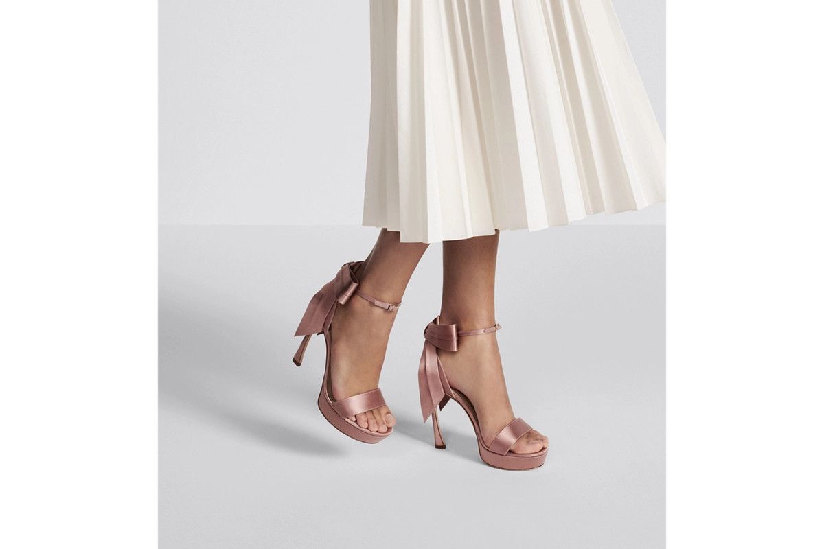 Dior o1bcso1str0225 Heeled Sandal in Rose Size US 8 / IT 38 - 7 Thumbnail
