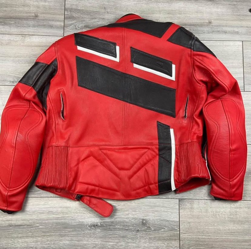 Other Vintage Sport AGV Italian Leather motorcycle jacket 36 Size XS / US 0-2 / IT 36-38 - 9 Thumbnail