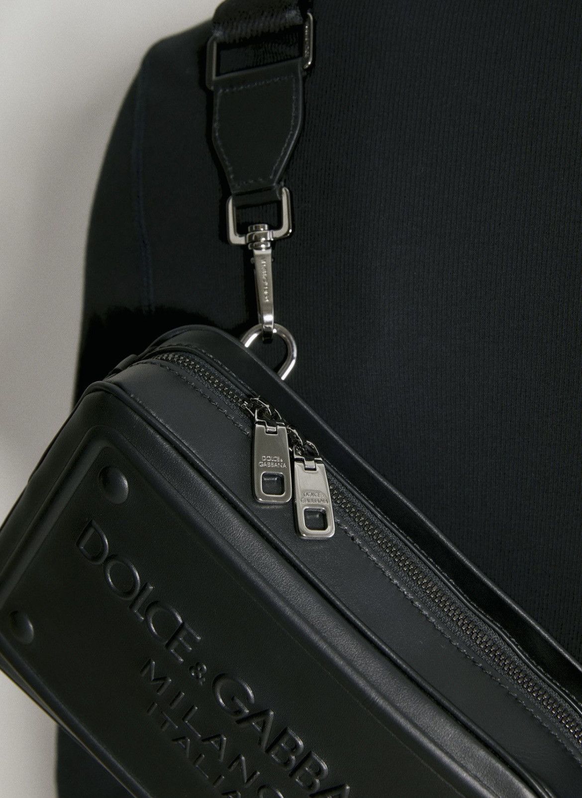 Dolce & Gabbana Dolce & Gabbana Leather Embossed Bag Size ONE SIZE - 4 Thumbnail