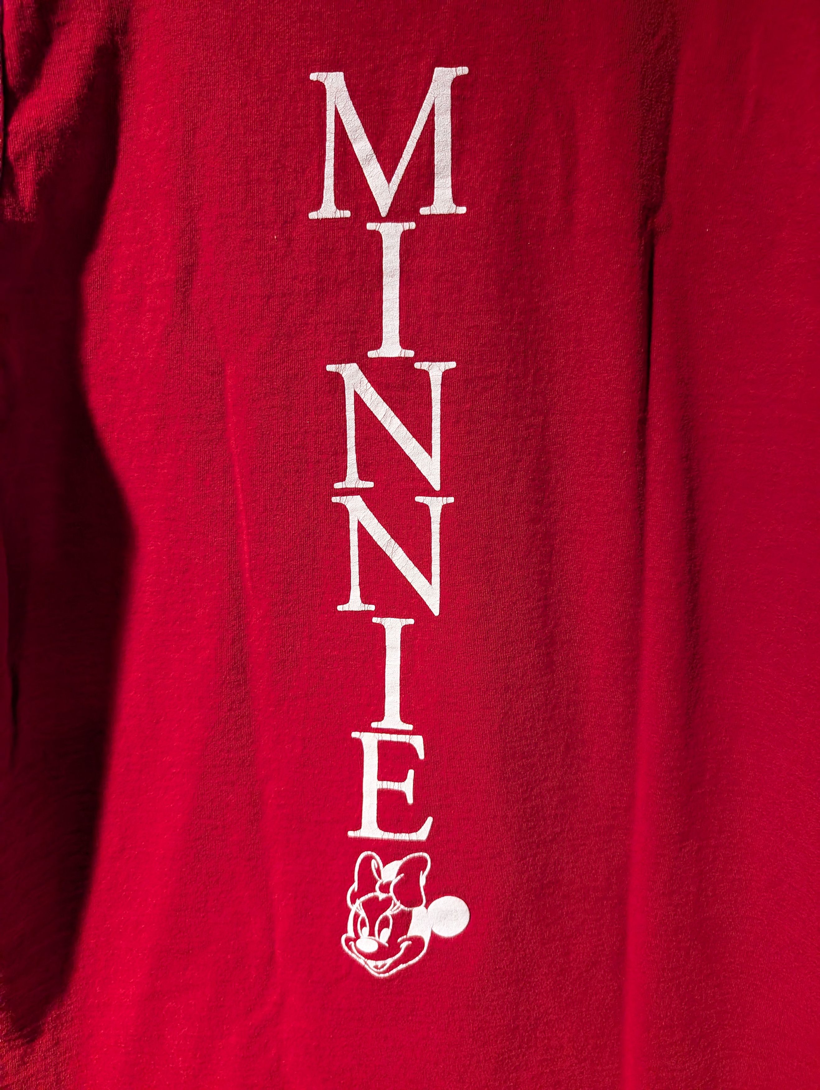 Disney Vintage Disney Minnie Mouse Shirt Womens Large Red Tank Top Size L / US 10 / IT 46 - 5 Thumbnail