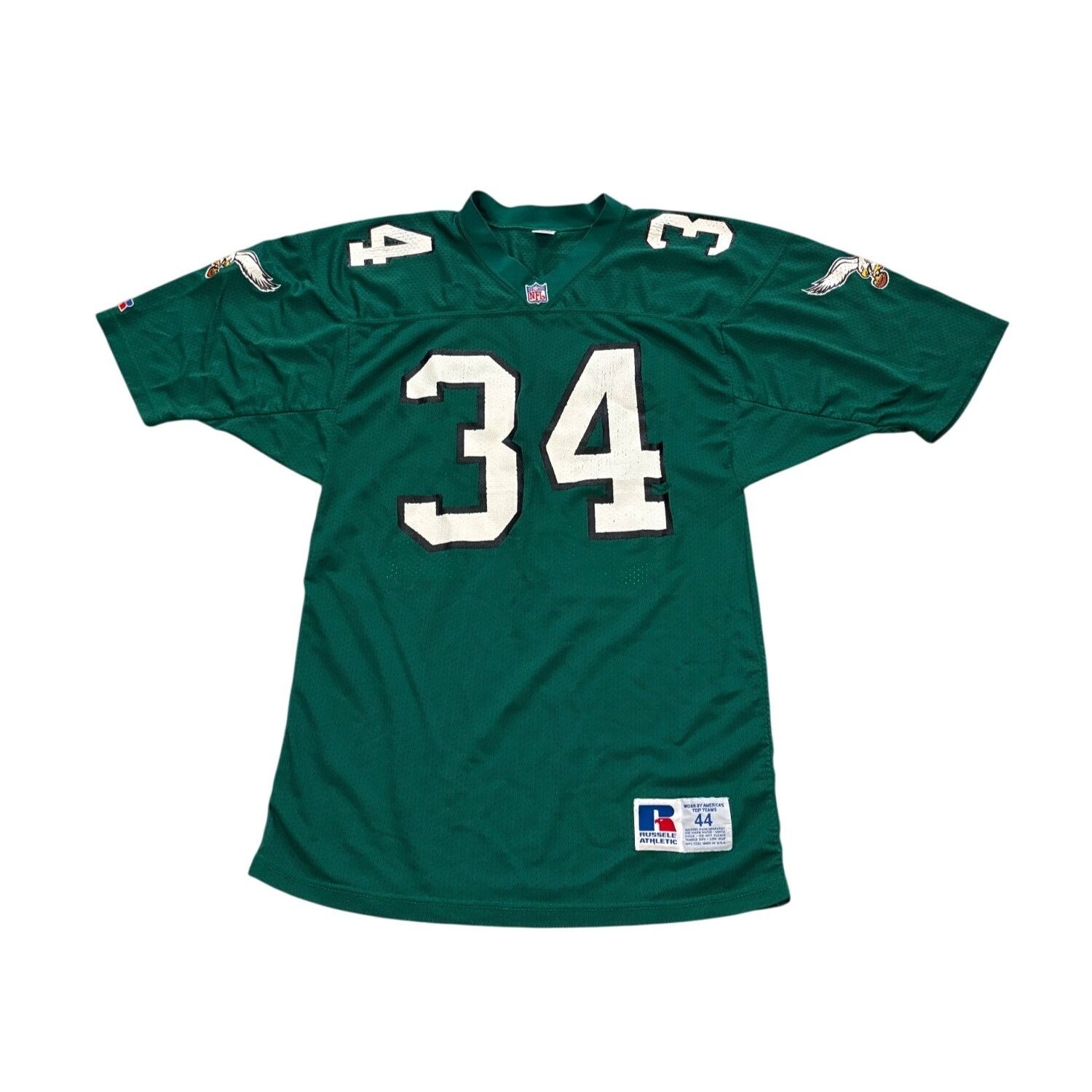 Vtg Russell Athletic Philadelphia Eagles Herschel Walker #34