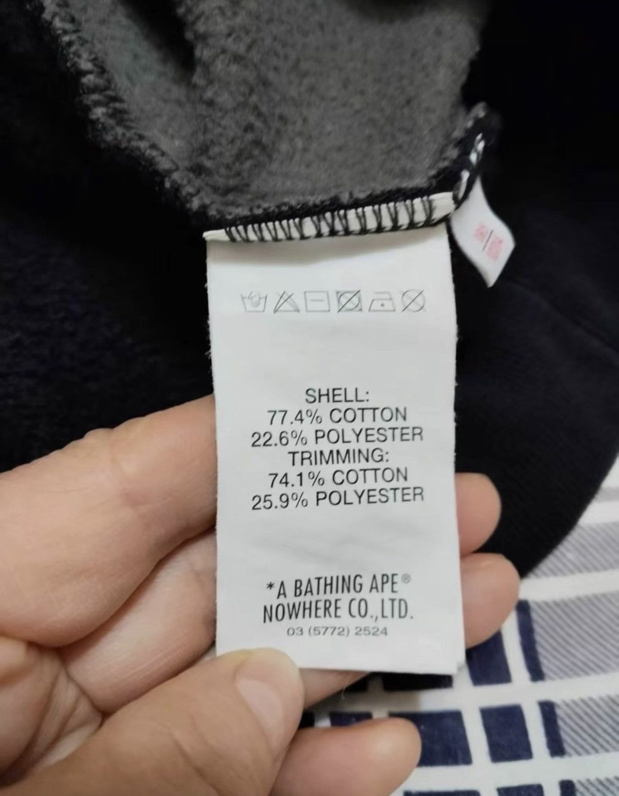Bape BAPE OG Nigo era, gray patchwork fleece hoodie Size US XL / EU 56 / 4 - 4 Thumbnail