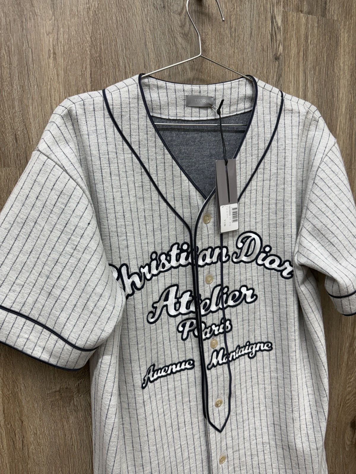 Dior Christian Dior Baseball Jersey Size US L / EU 52-54 / 3 - 3 Thumbnail