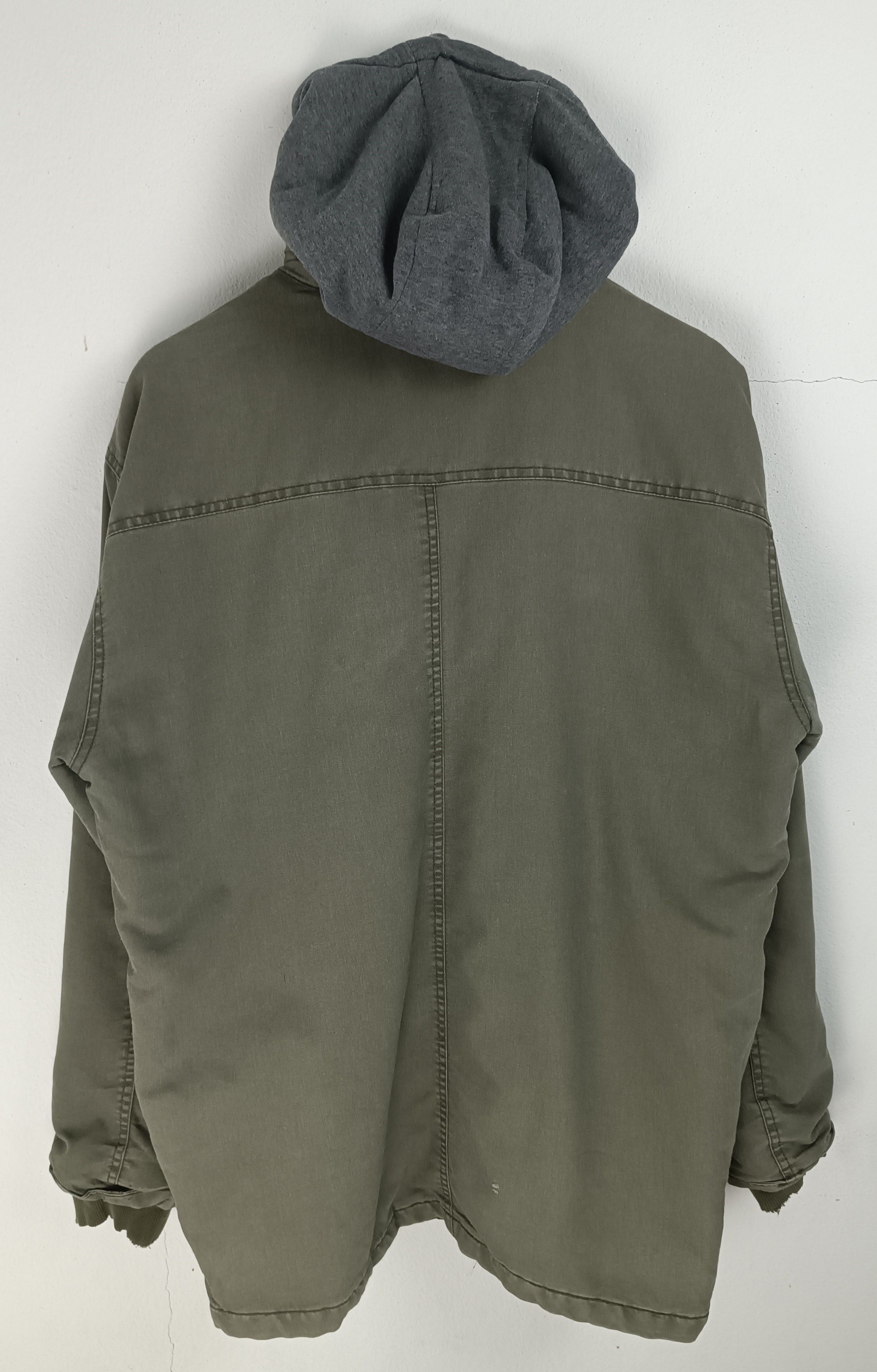 Dickies THRASHED FADED VINTAGE DICKIES HOODED DUCK QUILTED JACKET Size US L / EU 52-54 / 3 - 4 Thumbnail