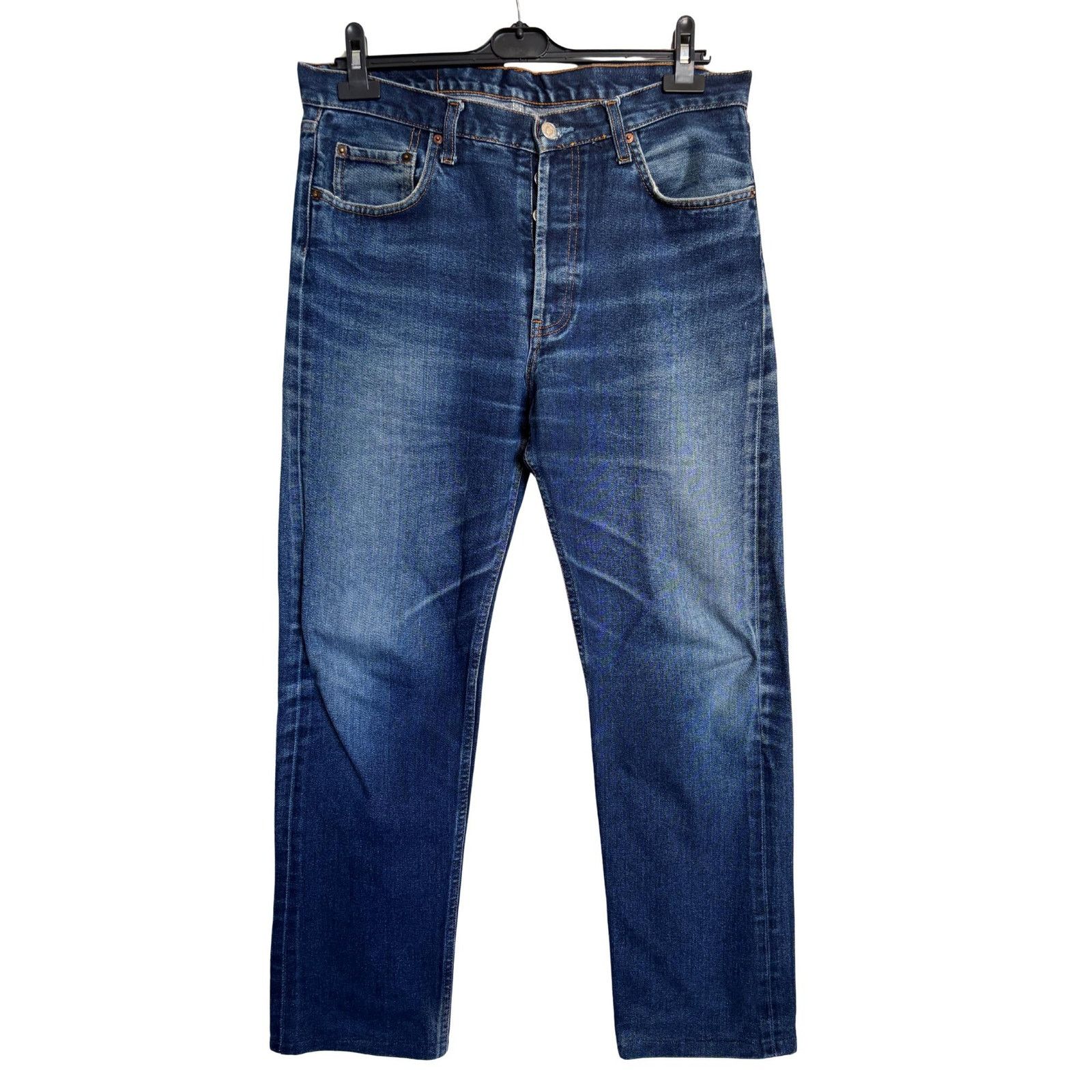 Japanese Brand × Levi's × Levi's Vintage Clothing Levi's 501-0125 USA W33 Button Fly 90s Straight Leg Denim Size US 33 - 4 Thumbnail