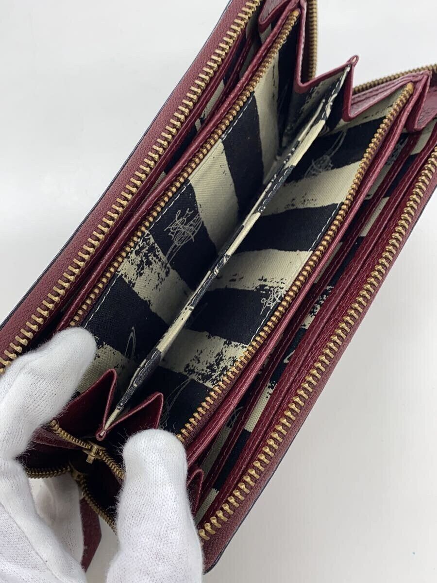 Vivienne Westwood Vivienne Westwood Lthr Long Wallet Bordeaux Size ONE SIZE - 5 Thumbnail
