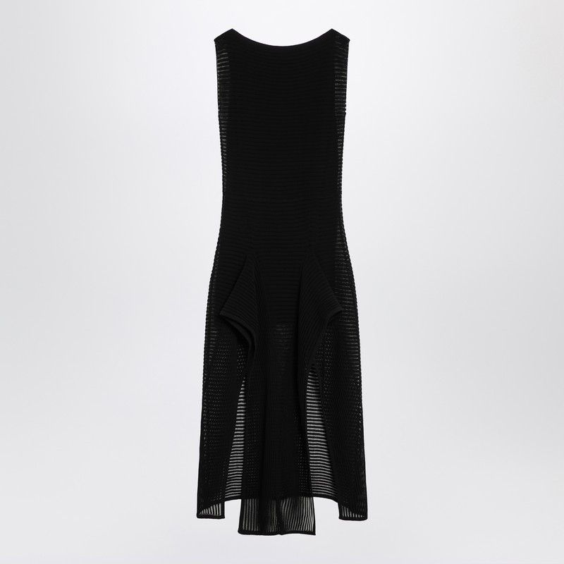 Alaia Alaia Black Knit Dress With Ruches Size M / US 6-8 / IT 42-44 - 1 Thumbnail