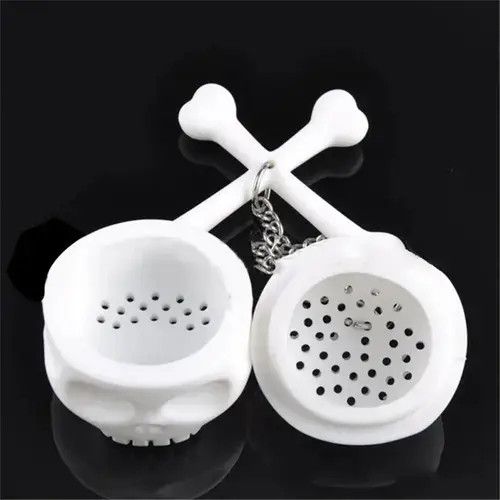 Japanese Brand Skull Head Shape Tea Strainer Bag Size ONE SIZE - 2 Thumbnail