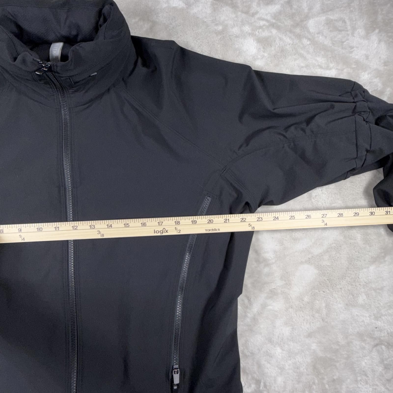 Other Athleta Jacket Women's S Black Stay Fly Windbreaker Size S / US 4 / IT 40 - 7 Thumbnail