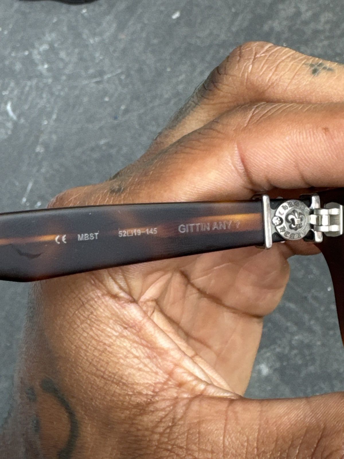 Chrome Hearts Chrome Hearts GITTIN ANY ? Frames Size ONE SIZE - 6 Thumbnail