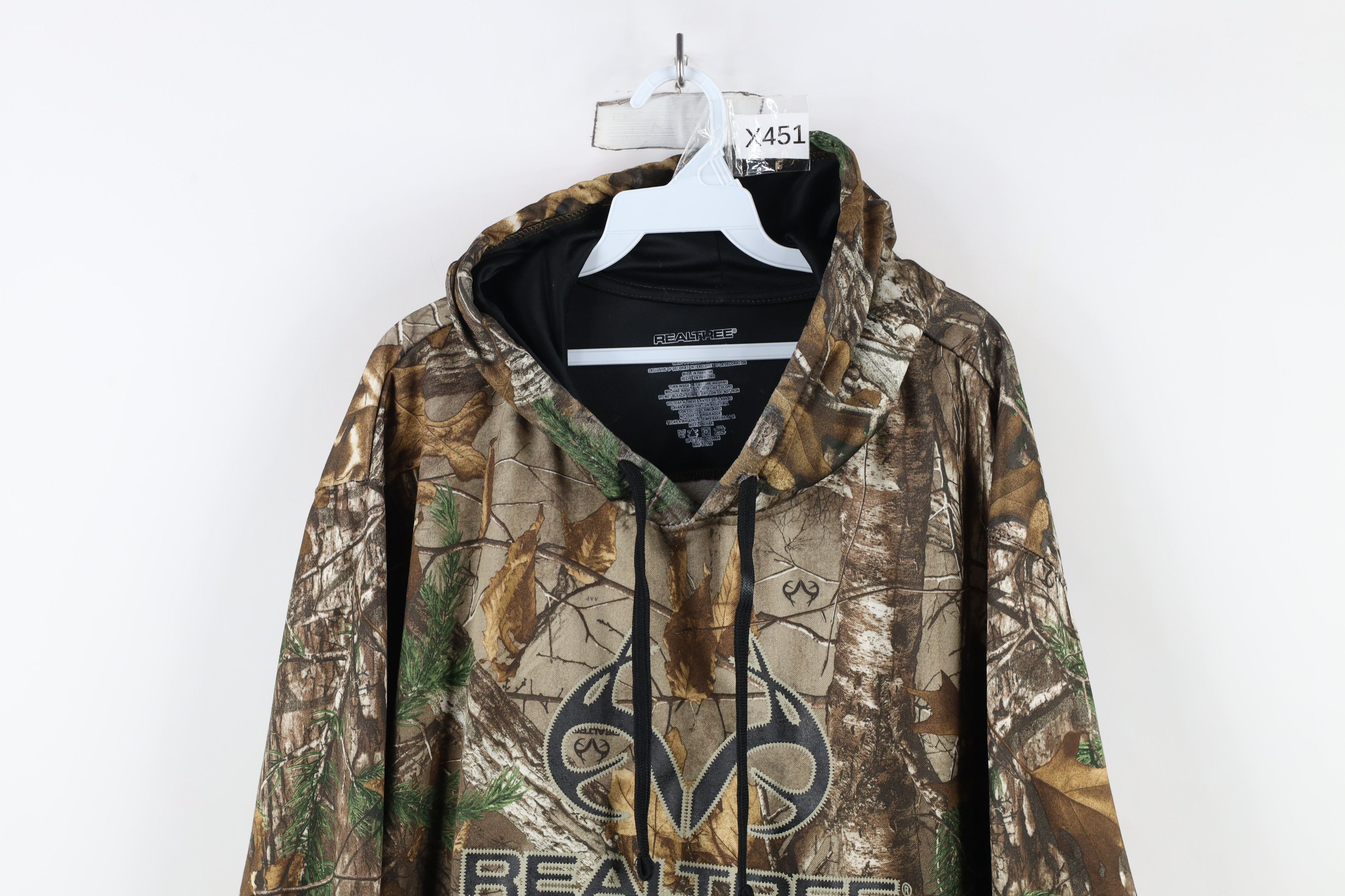 Vintage Vintage Y2K Streetwear Realtree Camouflage Hoodie Sweatshirt Size US XXL / EU 58 / 5 - 2 Thumbnail