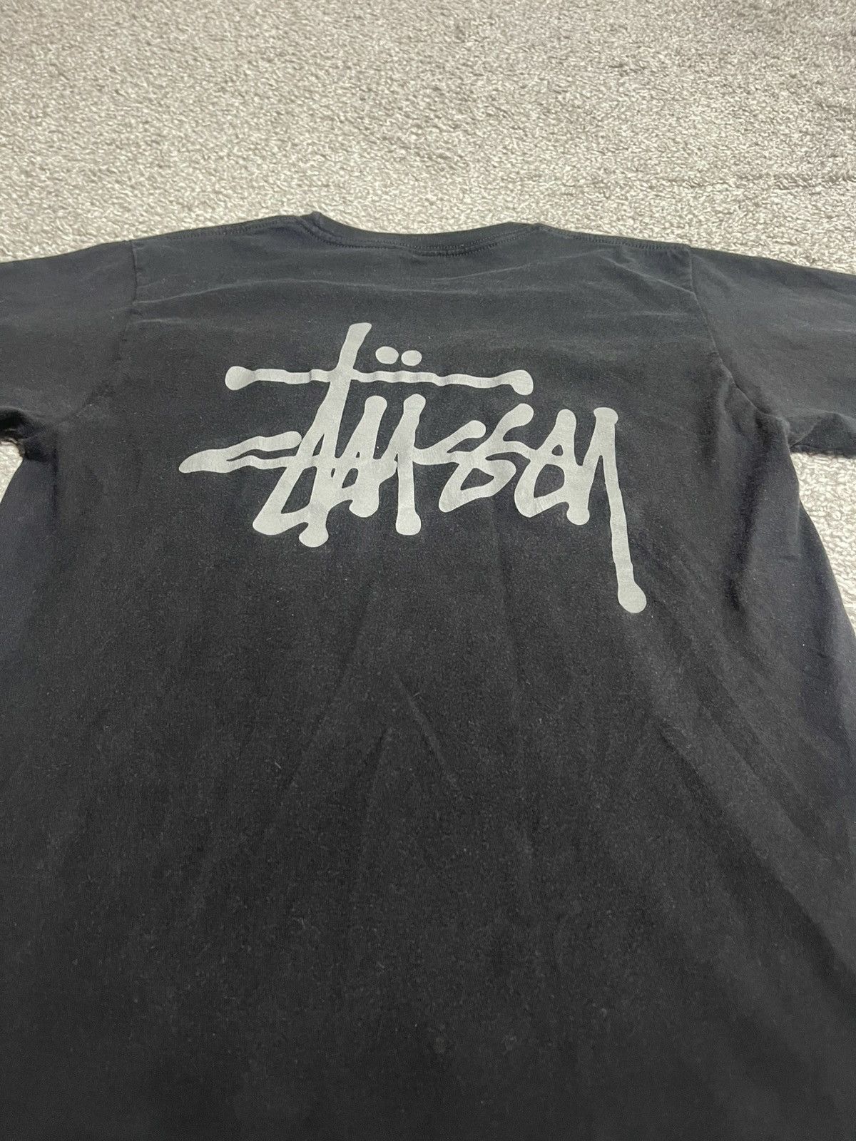 Stussy × Vintage STUSSY VINTAGE Y2K 90s SPELLOUT STREETWEAR BIG GRAY LOGO Size US S / EU 44-46 / 1 - 5 Thumbnail