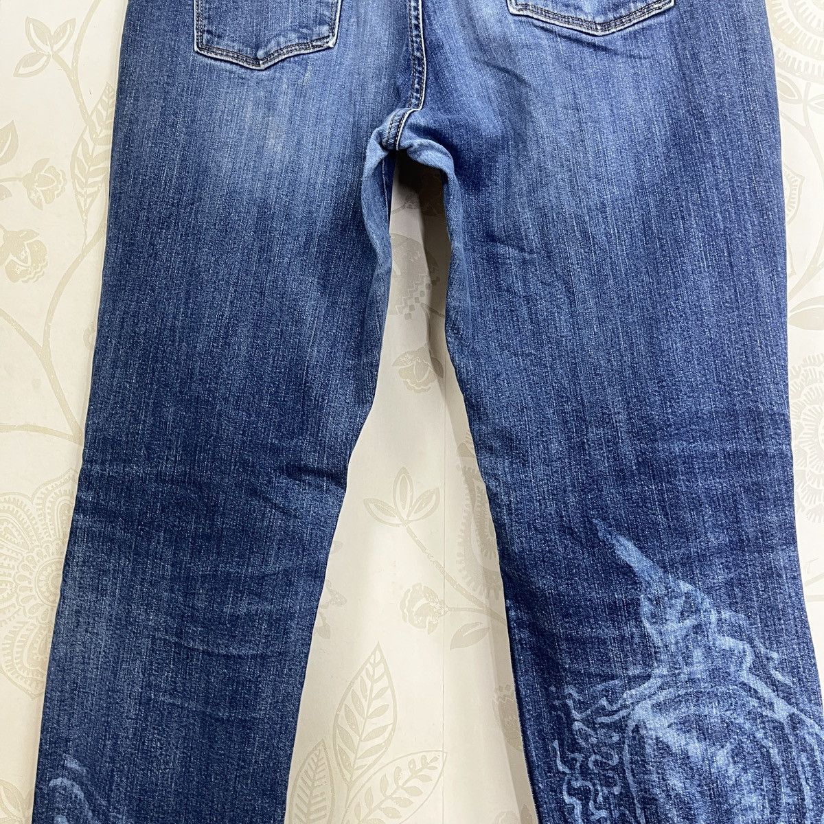 Levi's Levis 505 Straight Cut Distressed Waterless Denim Tears Art Size US 36 / EU 52 - 13 Thumbnail