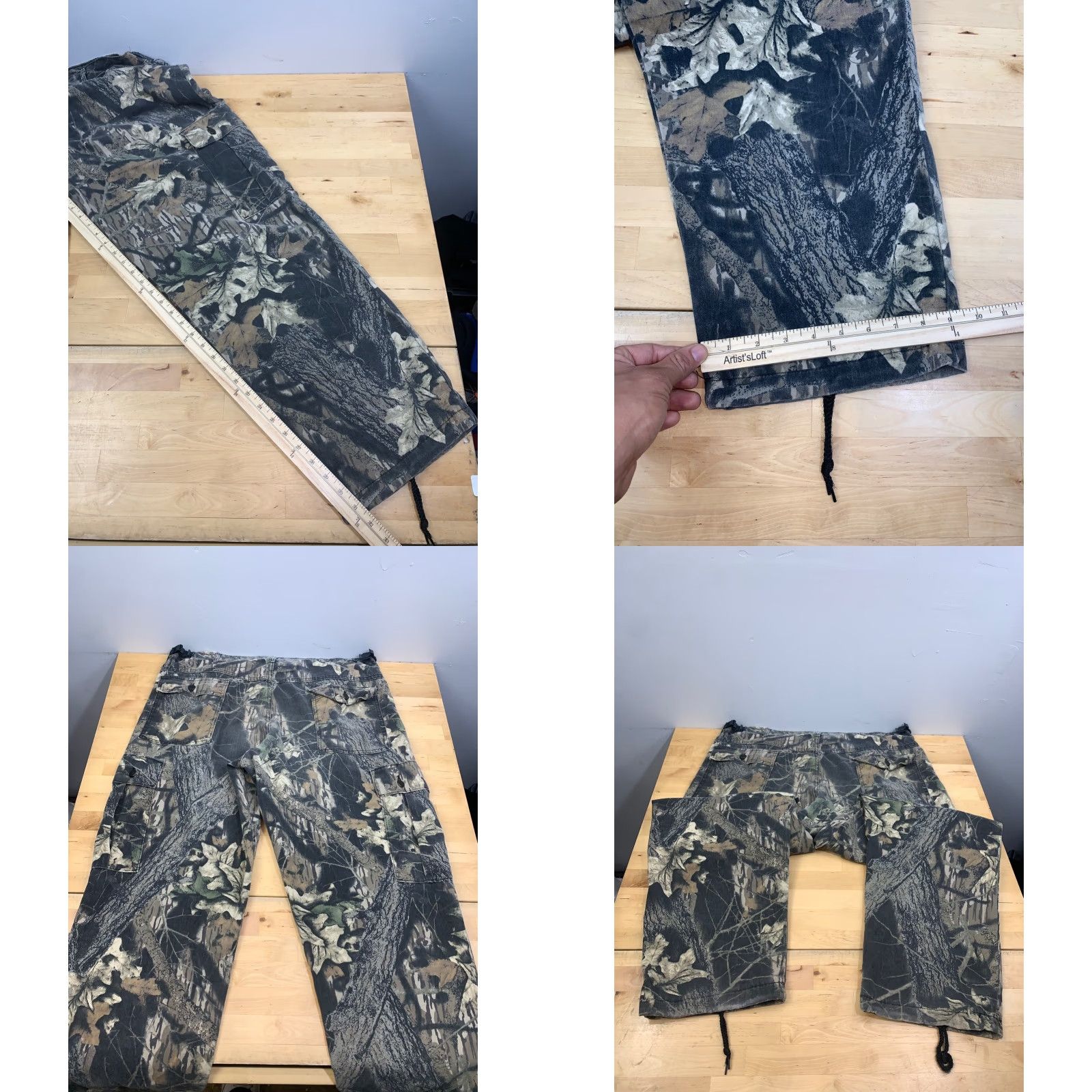 Vintage VINTAGE Mossy Oak Camo Pants Mens XL Wolf Mountain USA Cargo Baggy Dunno Size US 36 / EU 52 - 8 Thumbnail