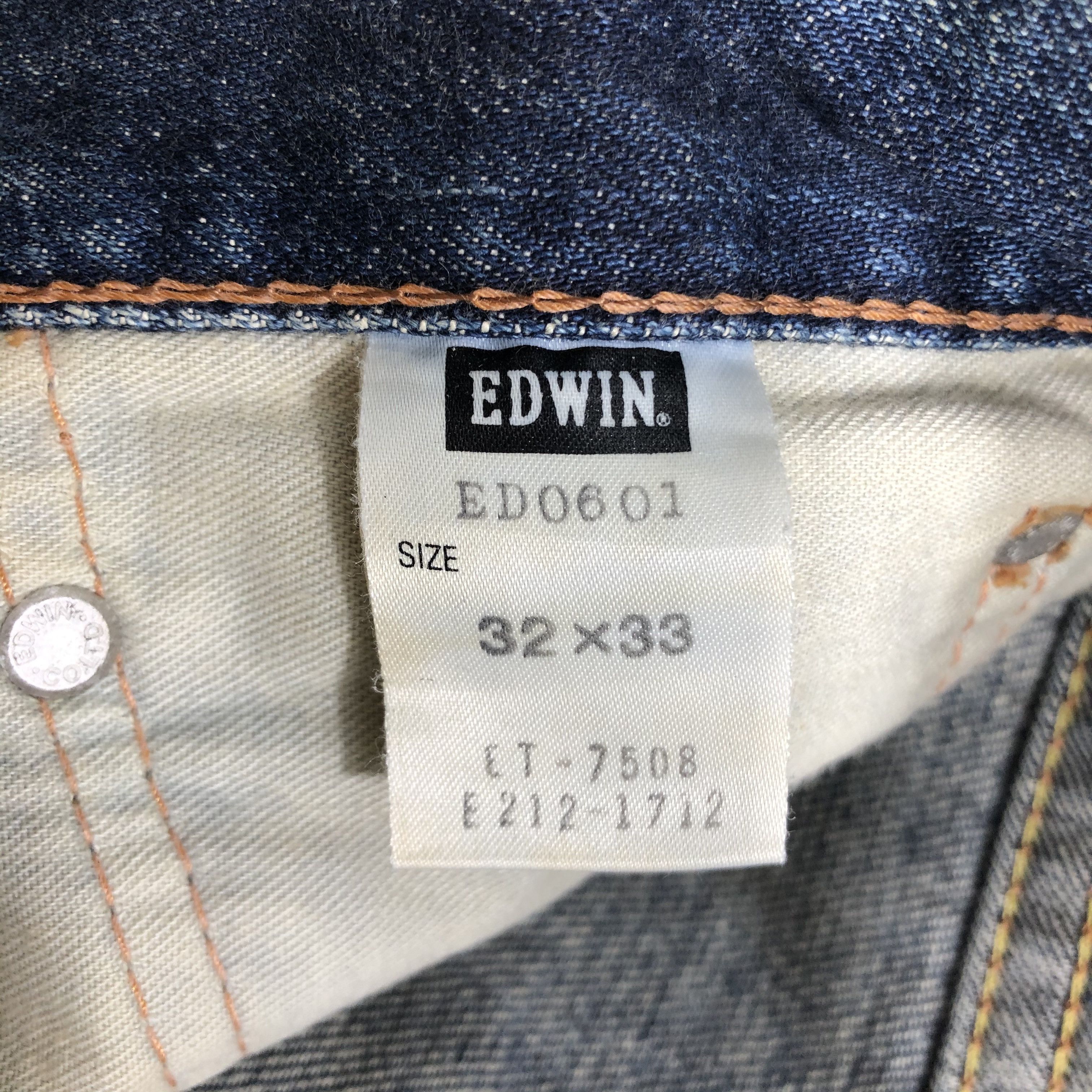 Edwin Vintage Edwin Selvedge Jeans-JM3621 Size US 36 / EU 52 - 9 Thumbnail