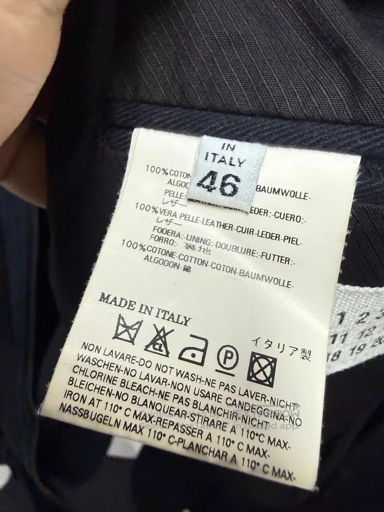 Maison Margiela Maison Margiela Fur Collar Patchwork Jacket Size US S / EU 44-46 / 1 - 7 Thumbnail