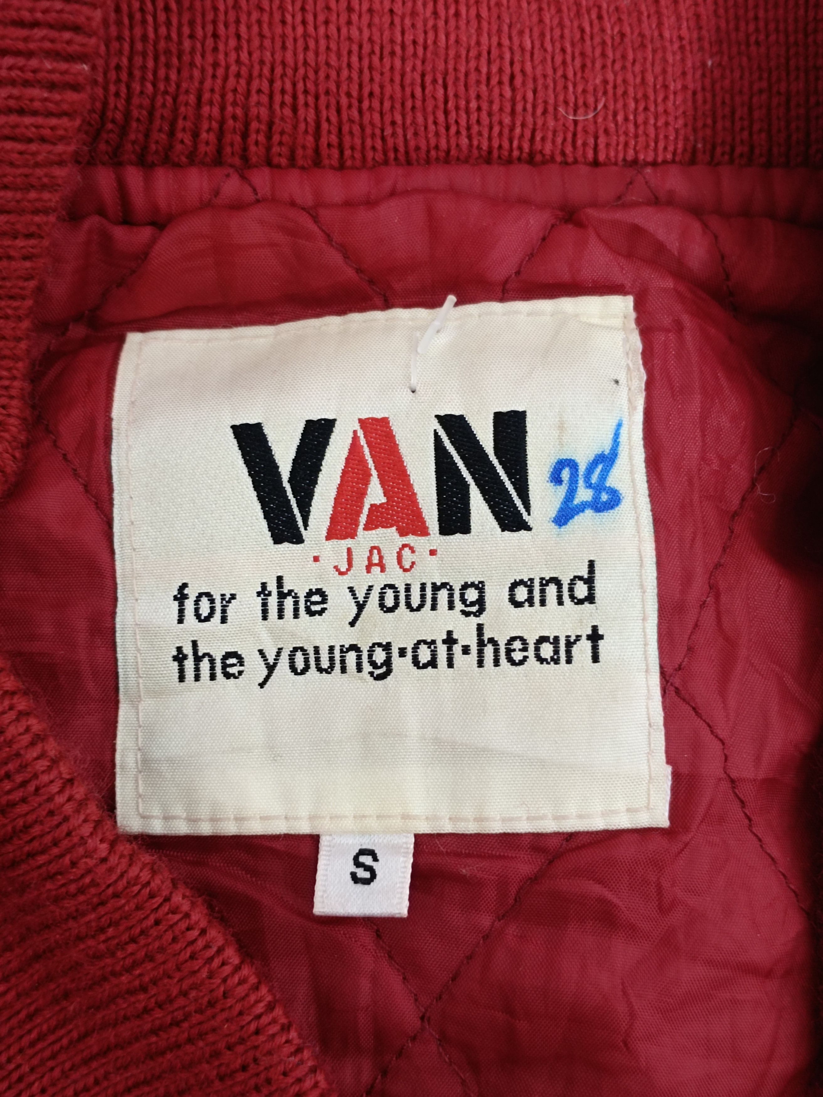 Japanese Brand Vintage Van Jac Varsity Jacket Size US S / EU 44-46 / 1 - 7 Thumbnail