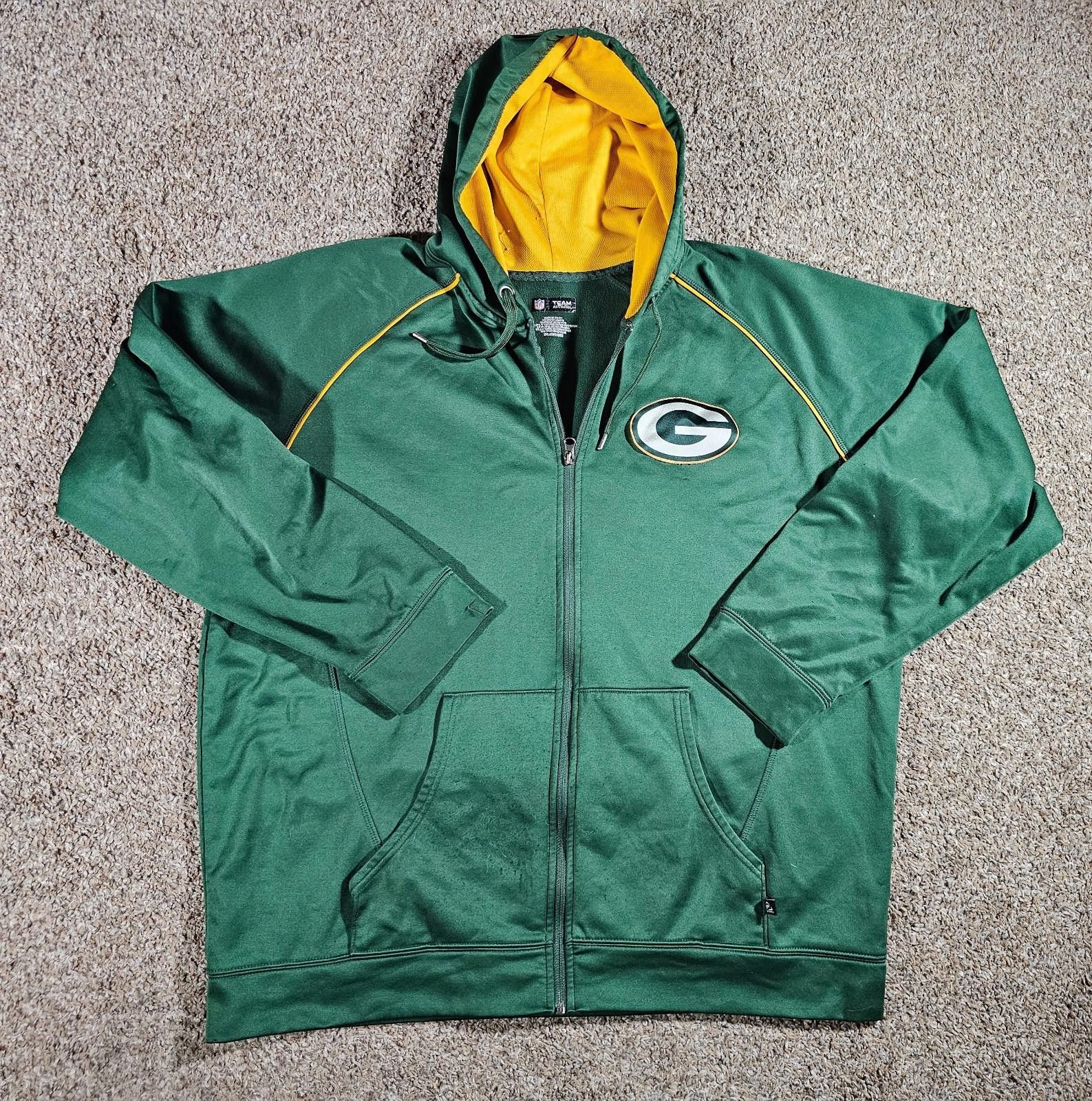 Other Green Bay Packers Fullzip Team Apparel 2XL Cosmetic Issues Size ONE SIZE - 1 Thumbnail