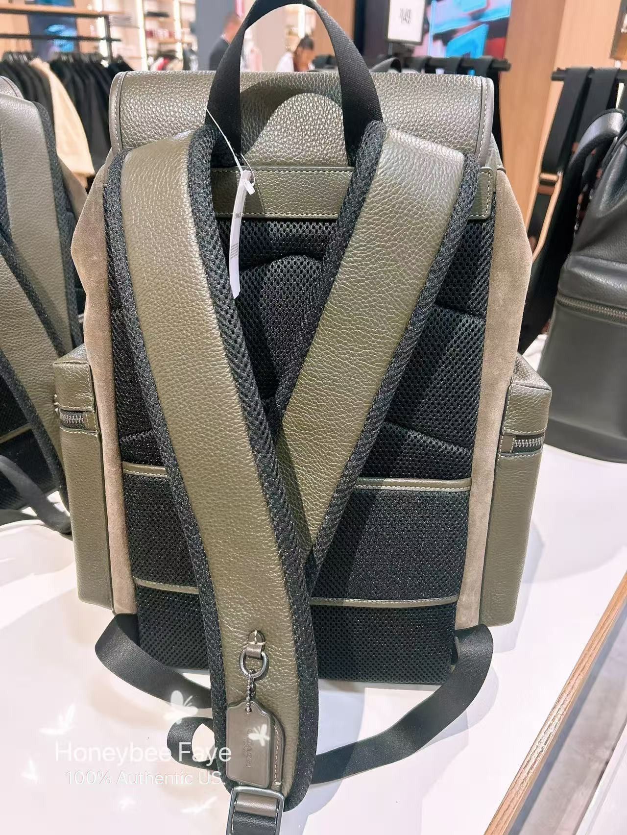 Coach NWT Coach MEN's Sprint Backpack CCG12 suede 2025 Fall🔥🔥 Size ONE SIZE - 6 Thumbnail