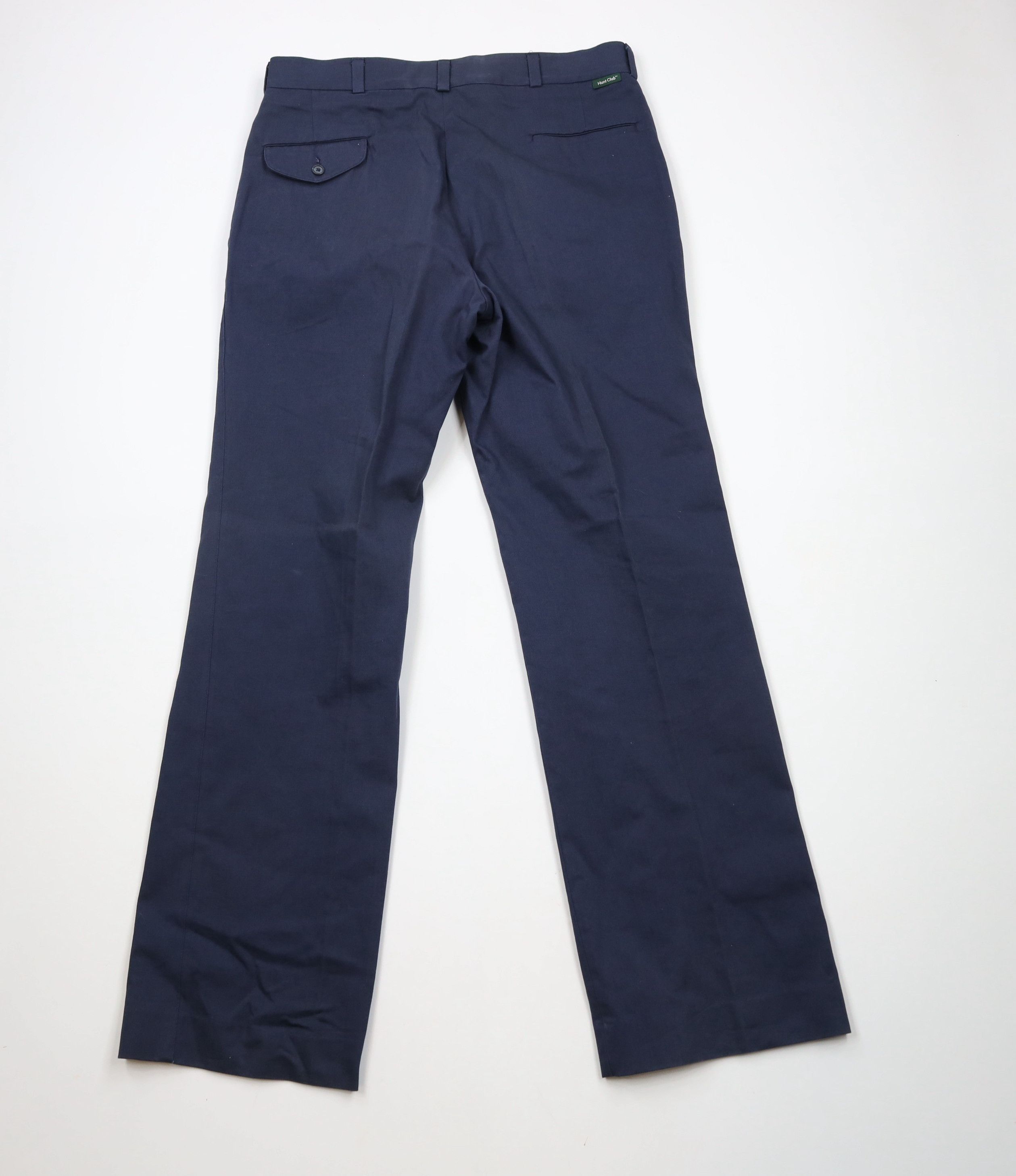 Vintage Vintage 70s Streetwear Bell Bottoms Chino Pants Blue USA Size US 36 / EU 52 - 11 Thumbnail