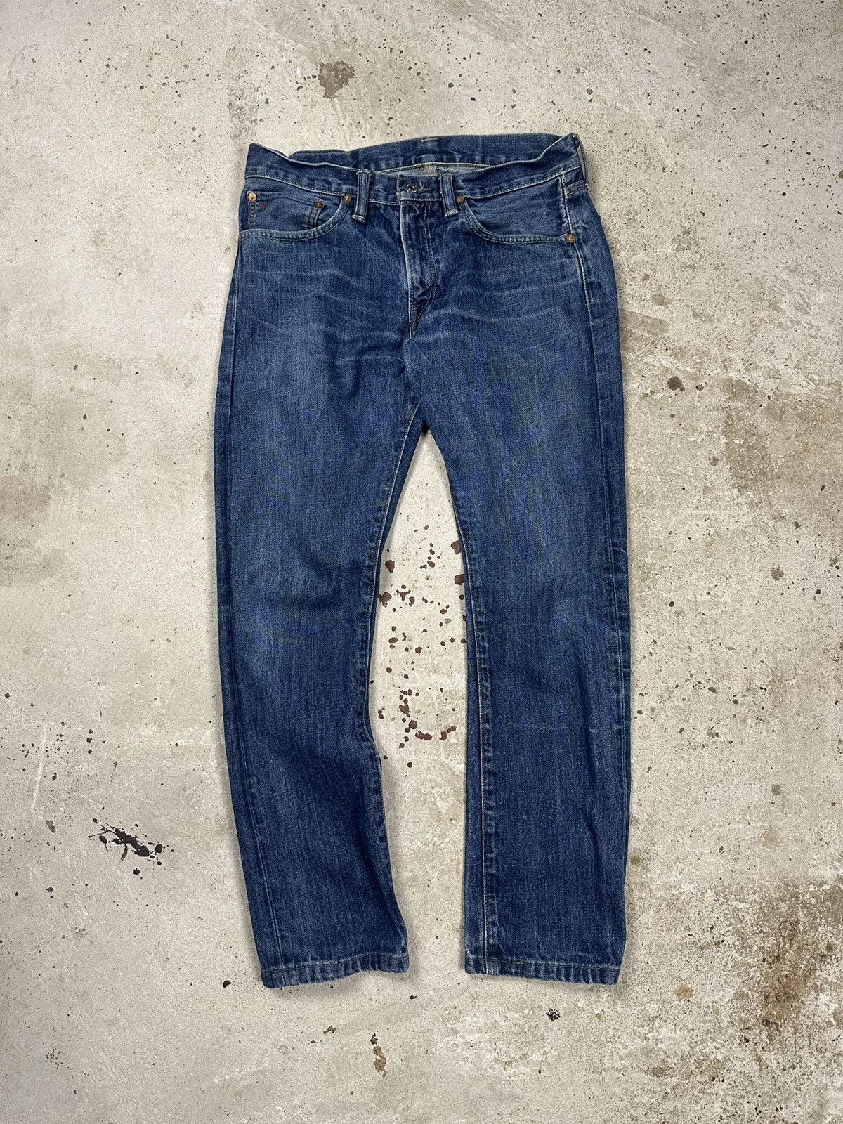 Polo Ralph Lauren × Vintage Vintage Y2K Polo Ralph Lauren 018 Slim Straight Denim Pants Size US 30 / EU 46 - 1 Thumbnail