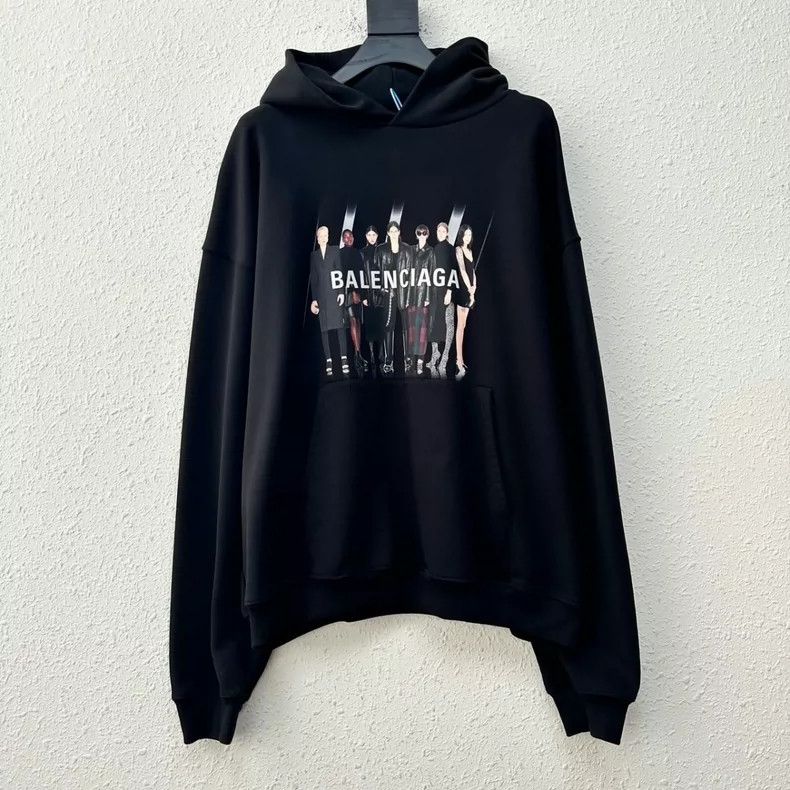 Balenciaga Balenciaga Portrait Hoodie Size US S / EU 44-46 / 1 - 1 Thumbnail