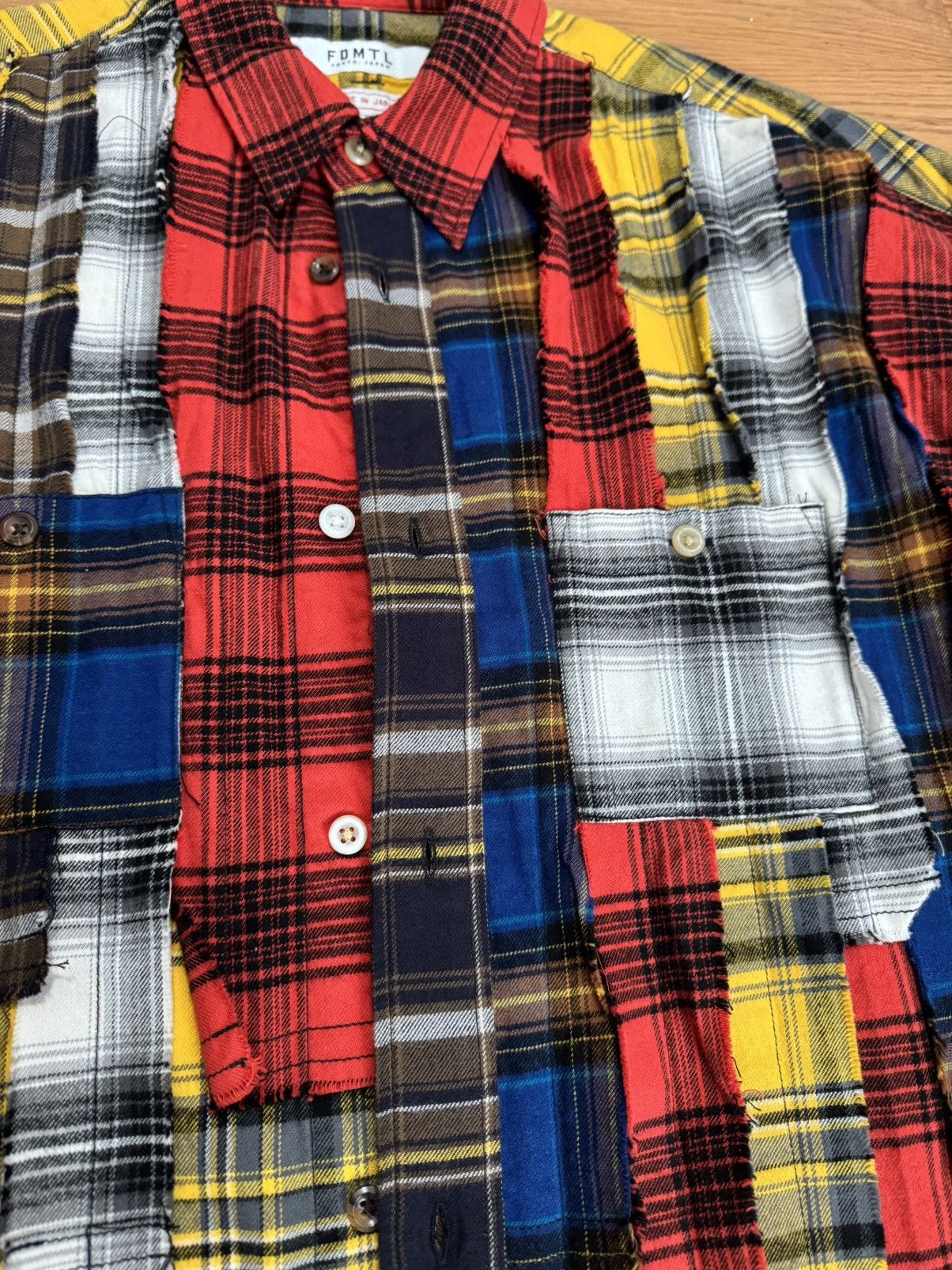 FDMTL FDMTL Multicolor Obi-Strip Shirt Size US M / EU 48-50 / 2 - 5 Thumbnail