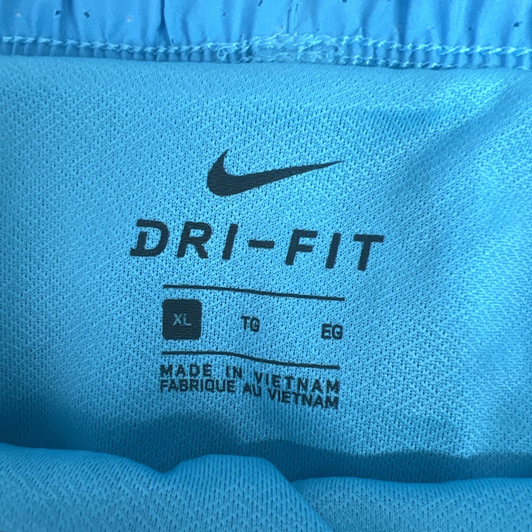 Nike NWT Nike Dri-FIT Athletic Shorts Womens XL Blue - Activewear, Exercise Running Workout Gym Short Tights? Size 40" / US 18 - 5 Thumbnail