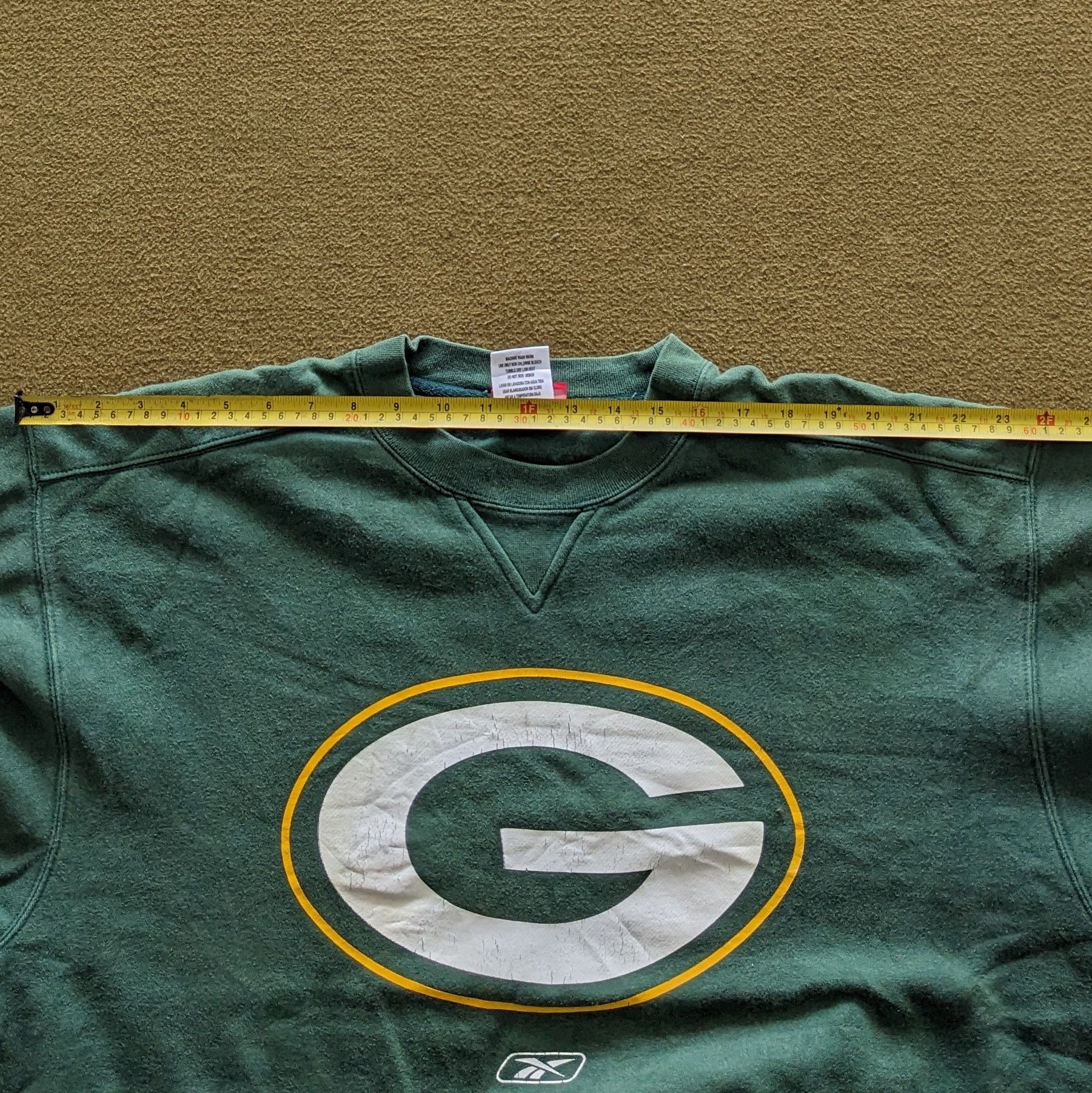 Vintage Vintage GREEN BAY PACKERS Reebok Sweatshirt Size US XL / EU 56 / 4 - 5 Thumbnail