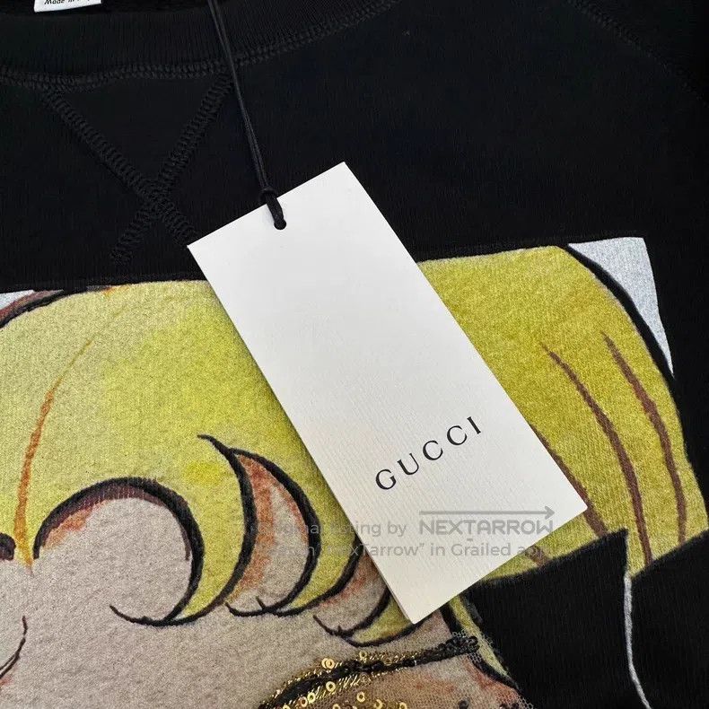 Gucci Gucci Flower fairy printed pattern sweatshirt Size M / US 6-8 / IT 42-44 - 6 Thumbnail