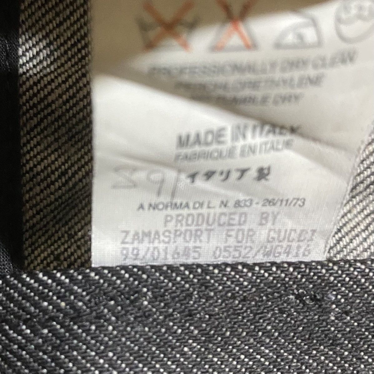 Gucci 1999 Raw Denim Rider Jacket By Tom Ford Era Size M / US 6-8 / IT 42-44 - 9 Thumbnail