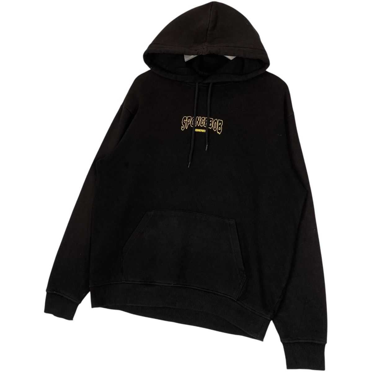 Designer × Vintage Vintage SpongeBob Hoodie Big Logo Printed Sweater Black Size US L / EU 52-54 / 3 - 2 Thumbnail