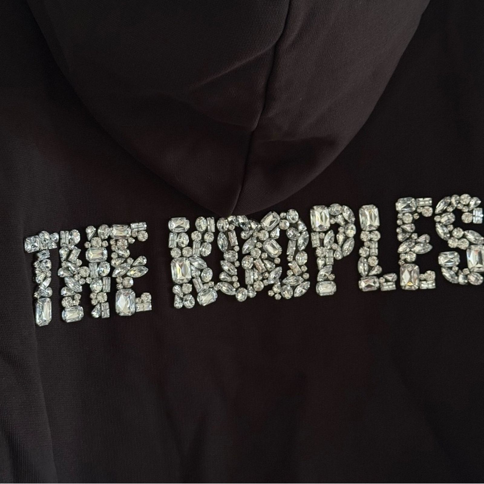 The Kooples NWT! The KOOPLES Black Hoodie Rhinestones Size 1, Authentic Size S / US 4 / IT 40 - 10 Thumbnail