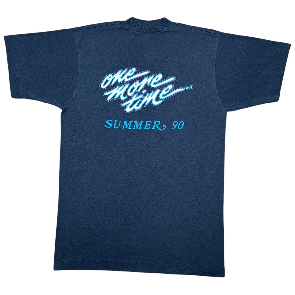 Vintage Vtg 1990 White Line Express One More Time Country Music Tee Size US M / EU 48-50 / 2 - 2 Thumbnail