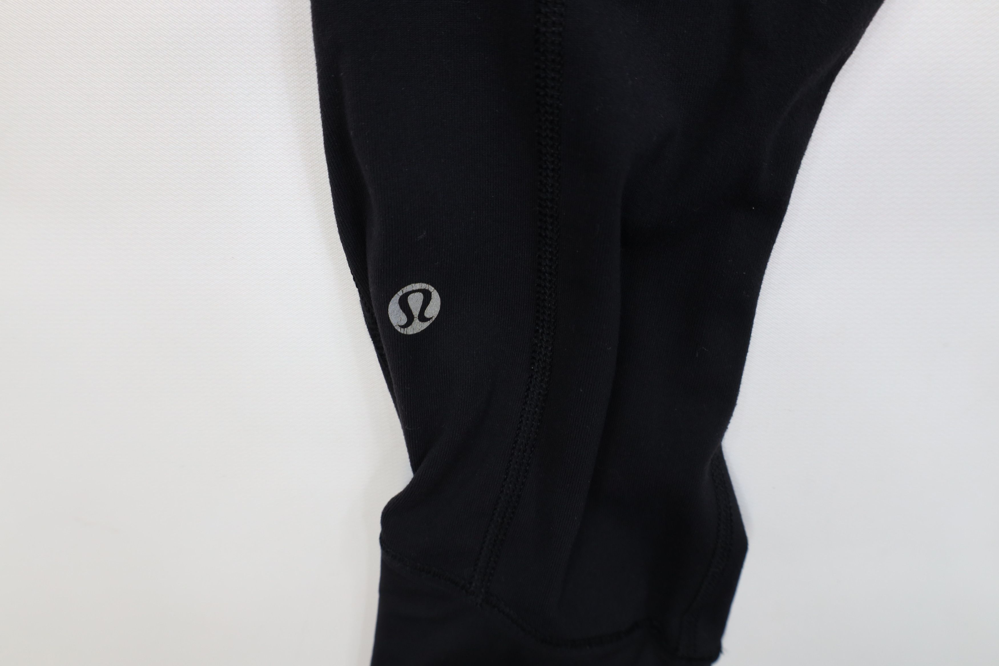 Lululemon Lululemon Cropped Speed Gym Training Tights Yoga Pants Black Size 27" / US 4 / IT 40 - 6 Thumbnail