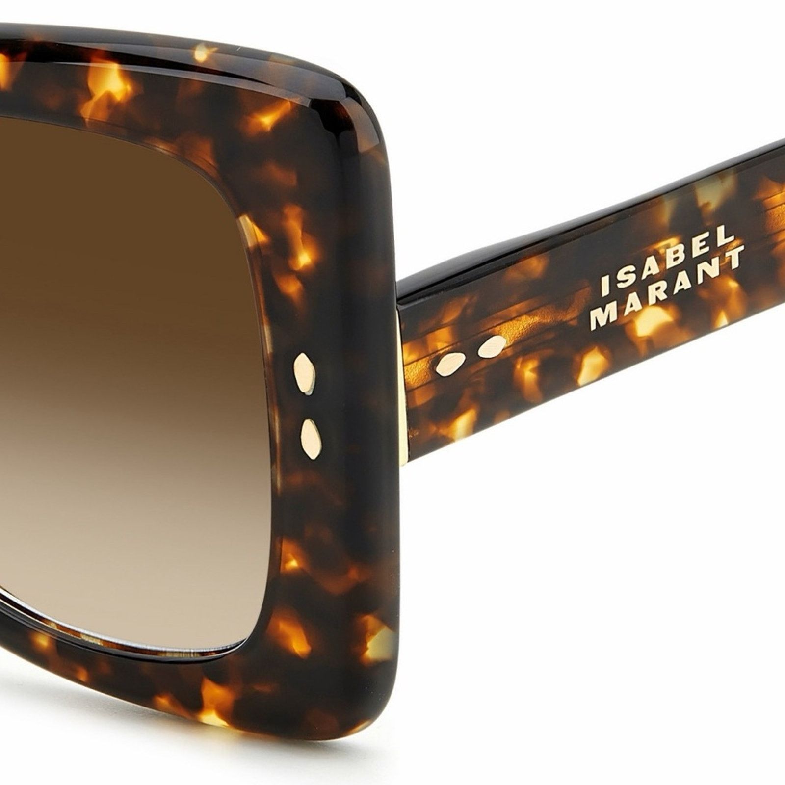 Isabel Marant New! Isabel Marant IM0120/S 086HA Brown and Gold Sunglasses Size ONE SIZE - 6 Thumbnail