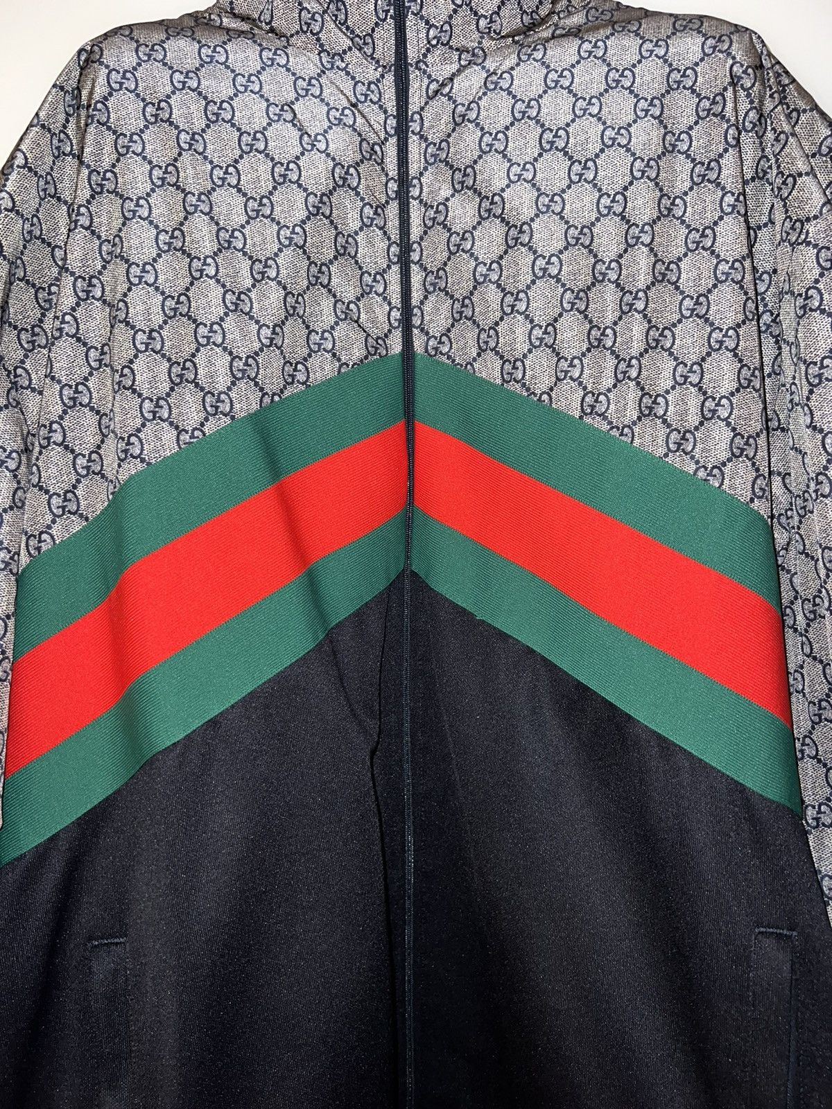 Gucci Gucci All Over Logo Jacket Size US XXL / EU 58 / 5 - 2 Thumbnail