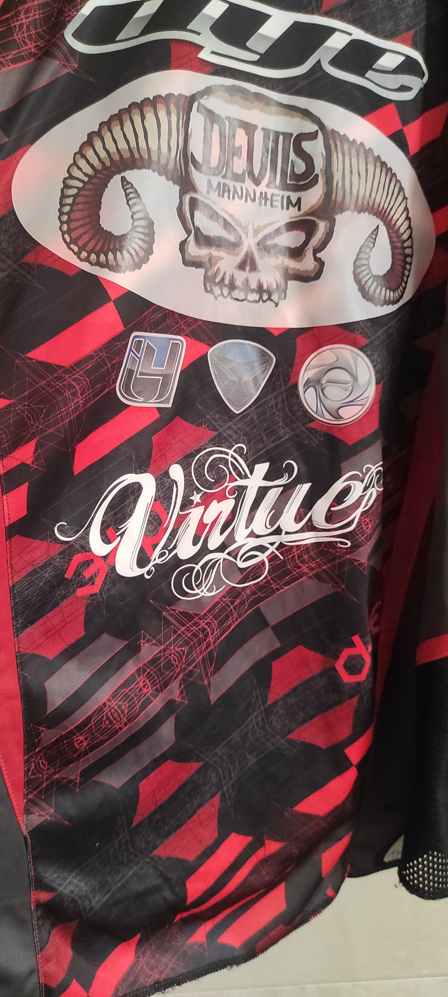 Other Dye Devils Mannheim Paintball Padded EPBF Millennium Jersey Size US XL / EU 56 / 4 - 13 Thumbnail