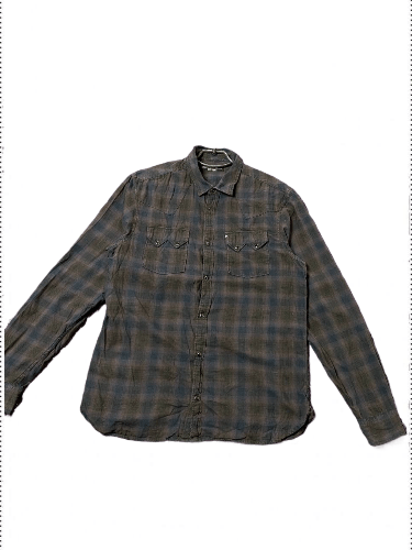 Allsaints Vintage Allsaints Classic Fit Button Up Shirt Size L Size US L / EU 52-54 / 3 - 1 Thumbnail