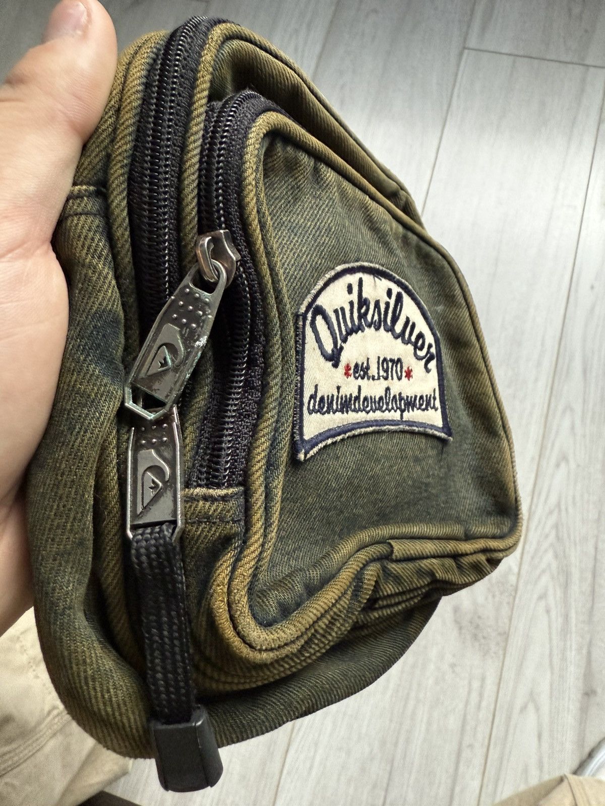Quiksilver × Vintage Vintage Quiksilver Bag surf style Size ONE SIZE - 2 Thumbnail