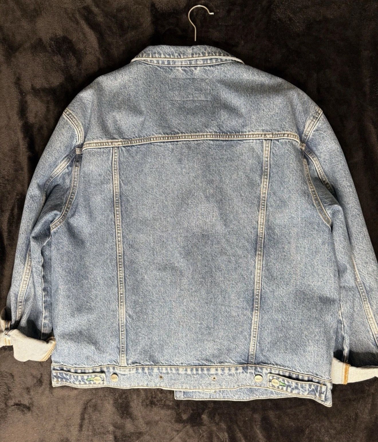 Vans VANS Vintage Classic Denim Jacket – Size XL Size US XL / EU 56 / 4 - 3 Thumbnail