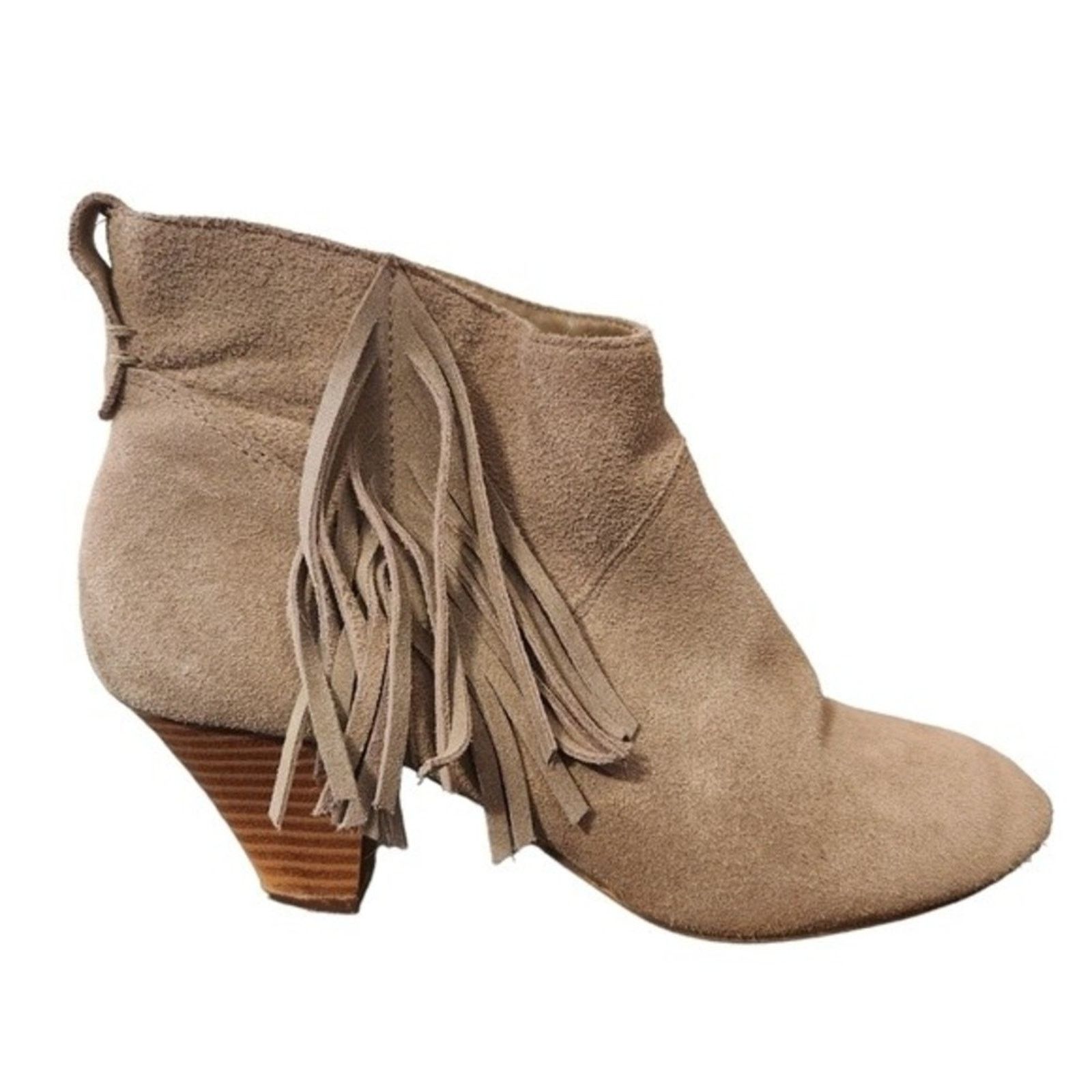 American Eagle Outfitters American Eagle Outfitters Fringe Suede Booties 7 Size US 7 / IT 37 - 1 Thumbnail