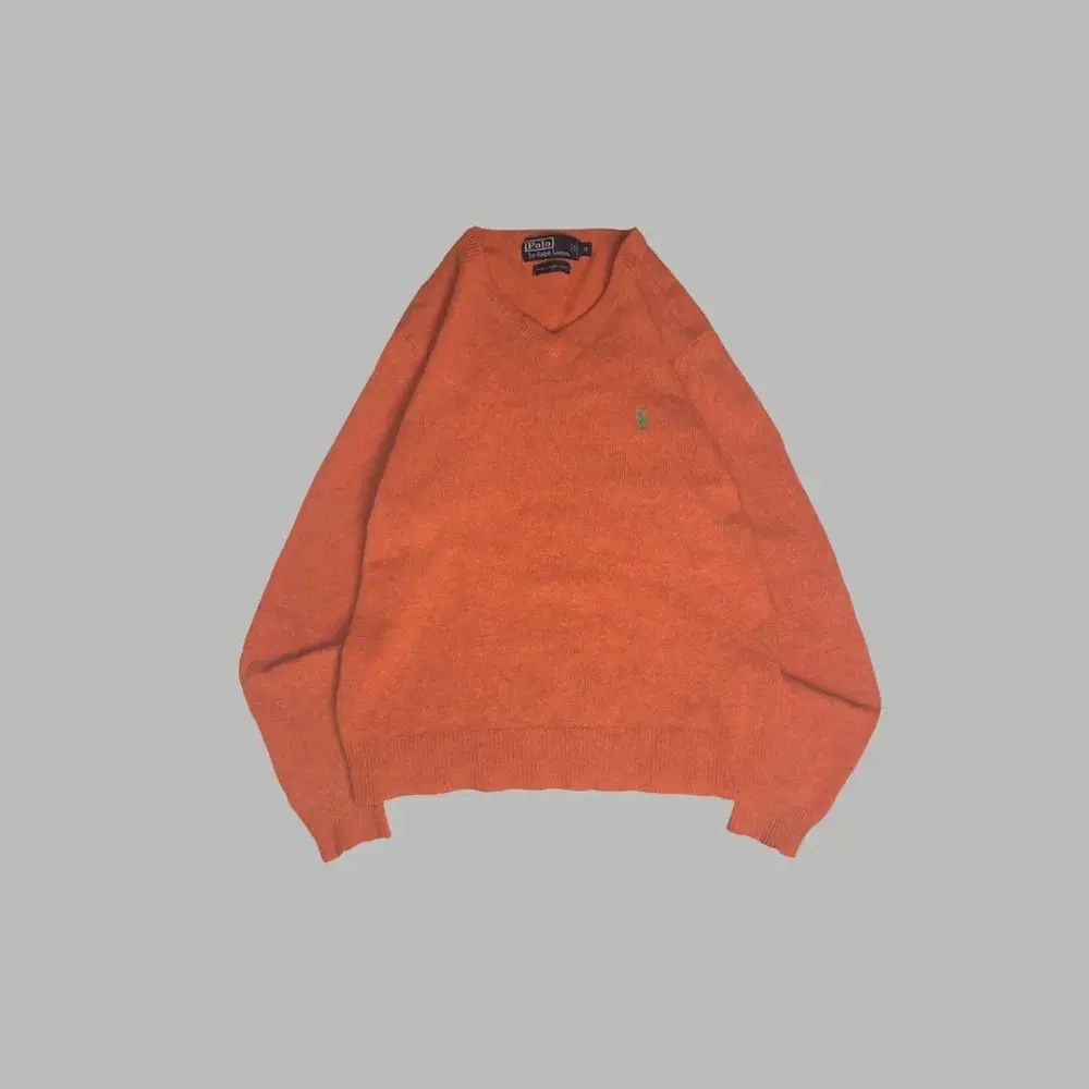 Rugby Ralph Lauren Vintage Ralph Lauren Rugby Wool Sweater V-Neck luxury Size US S / EU 44-46 / 1 - 1 Thumbnail