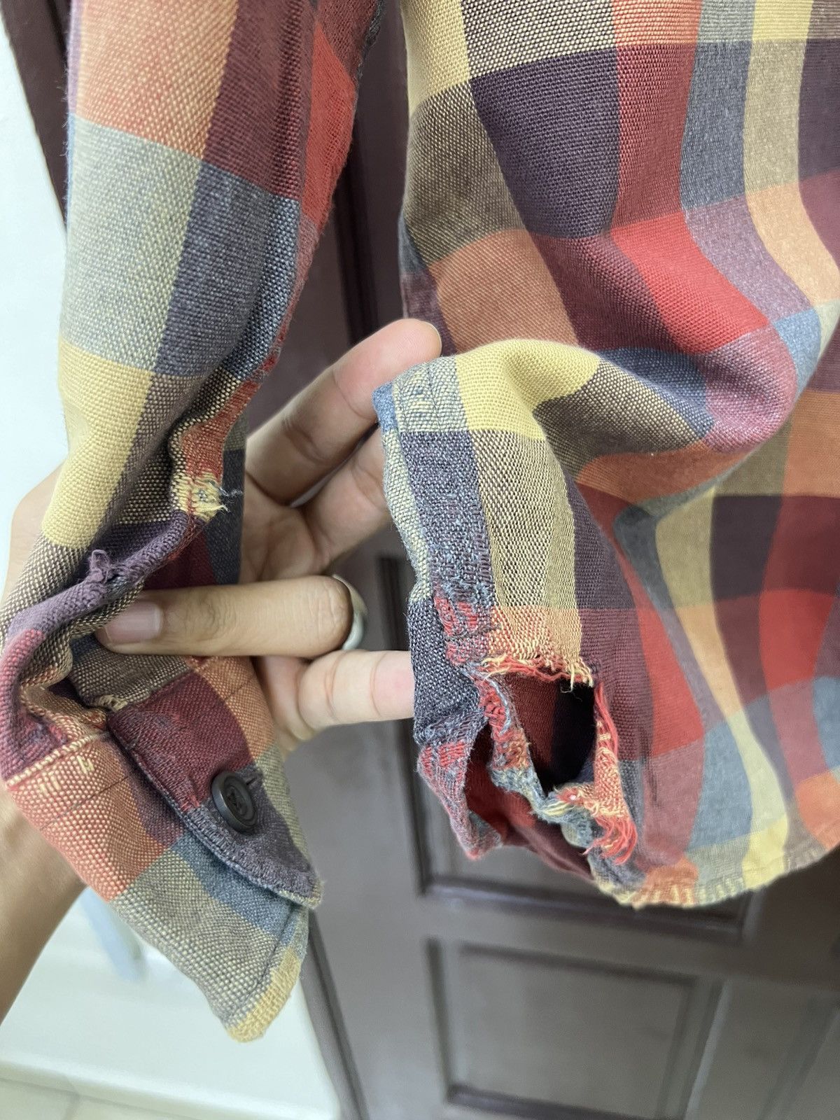 L.L. Bean Vintage Y2K LL Beans Flannel Double Pocket Button Up Shirt Size US XL / EU 56 / 4 - 5 Thumbnail